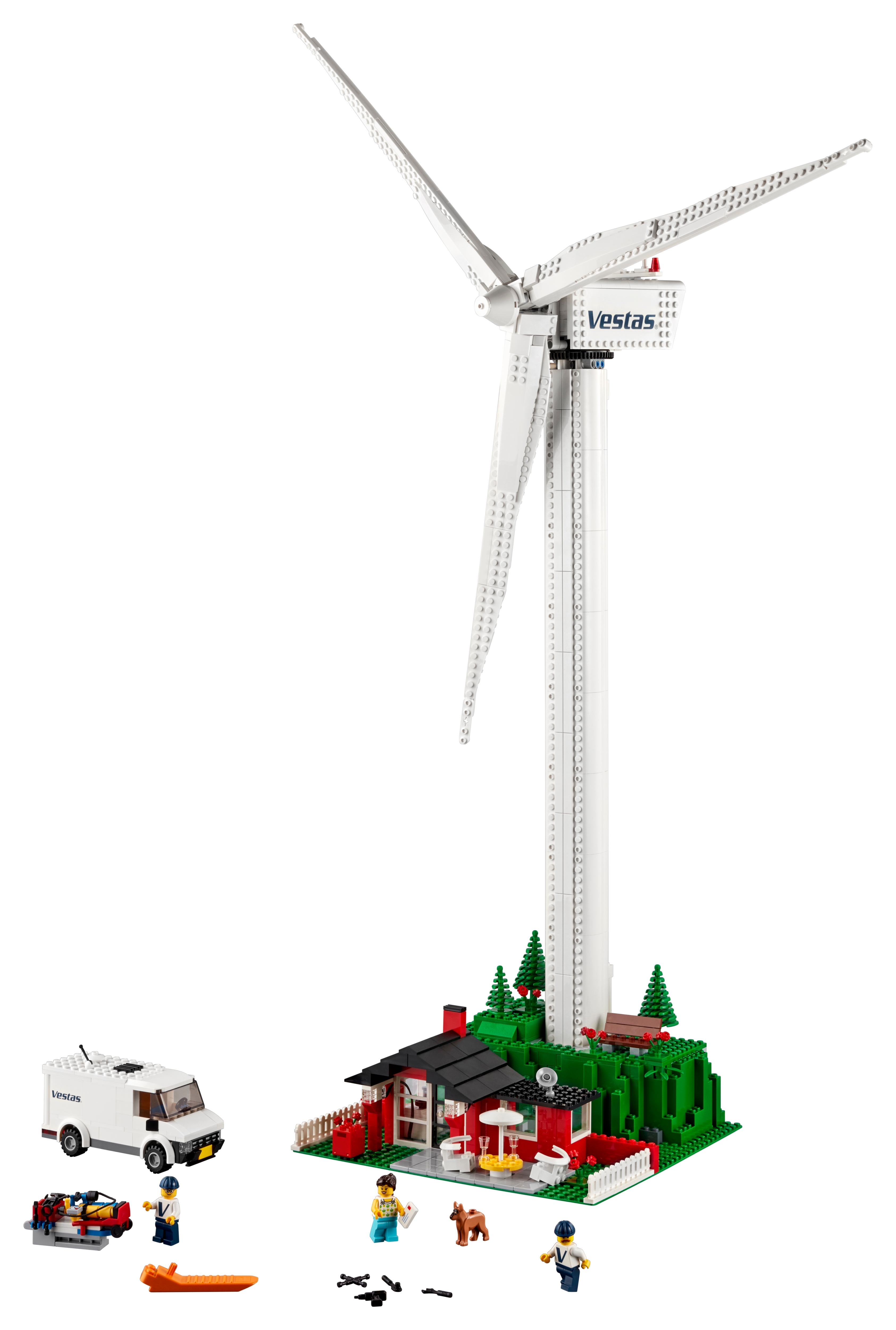 LEGO set 10268-1 Vestas Wind Turbine - Image 1