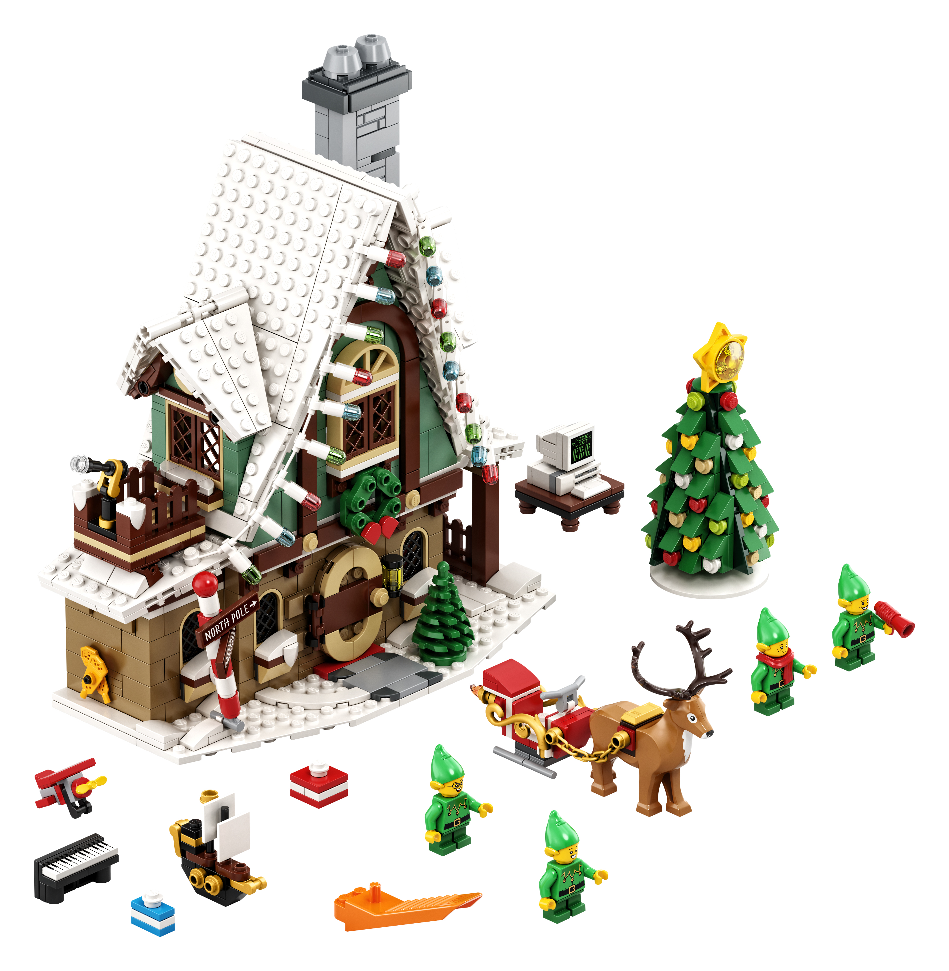 LEGO set 10275-1 Elf Club House - Image 1