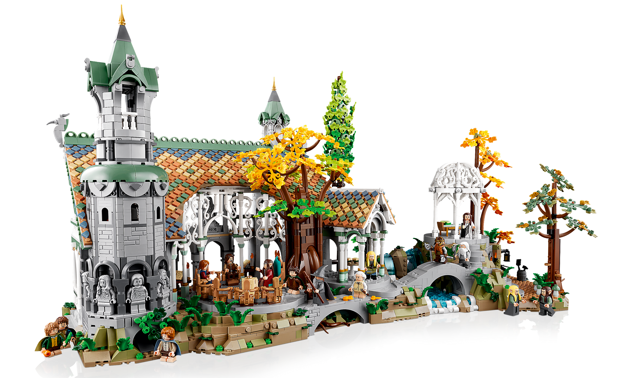 LEGO set 10316-1 Lord of the Rings: Rivendell - Image 1