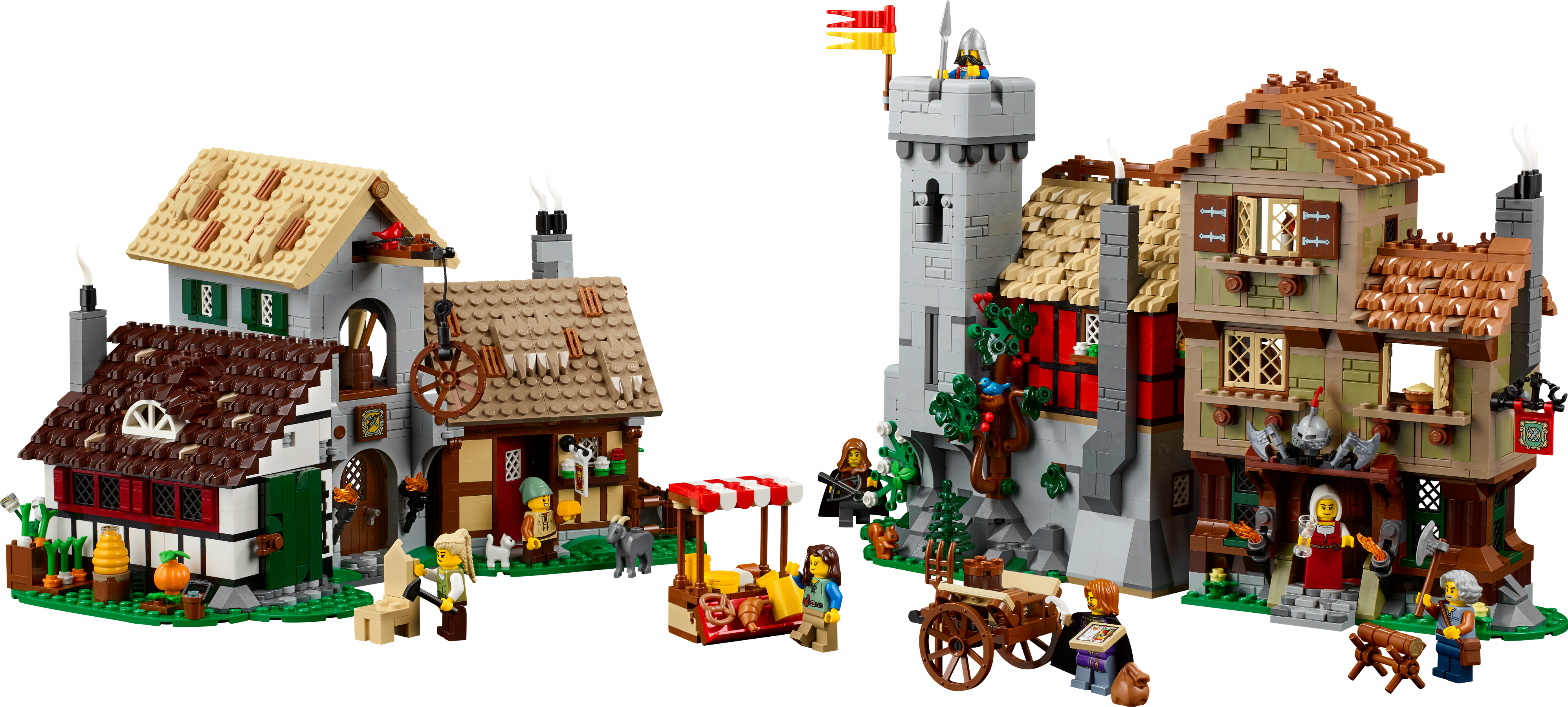 LEGO set 10332-1 Medieval Town Square - Image 1