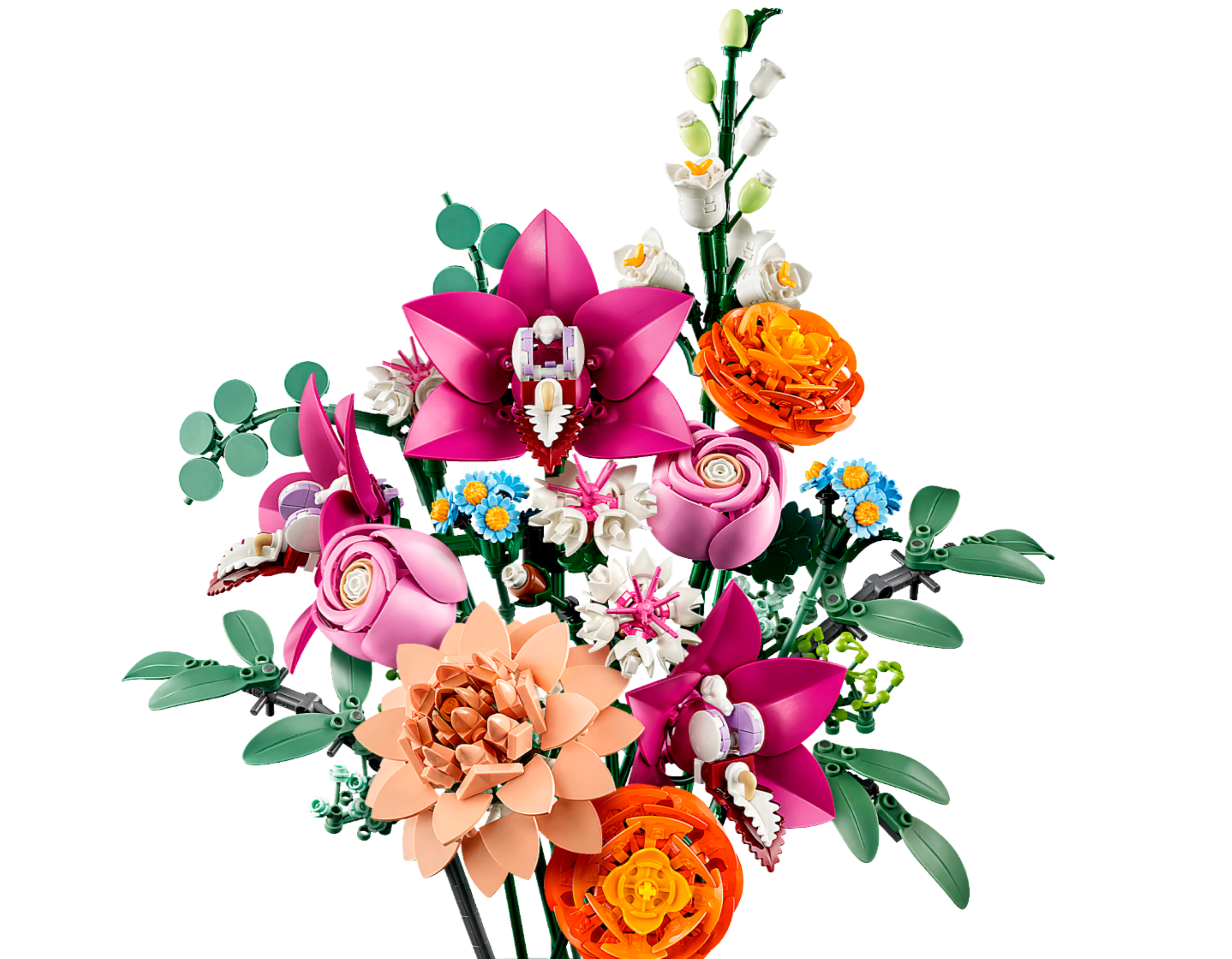 LEGO set 10342-1 Pretty Pink Flower Bouquet - Image 1