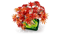 LEGO set 10348-1 Japanese Red Maple Bonsai Tree - Image 8