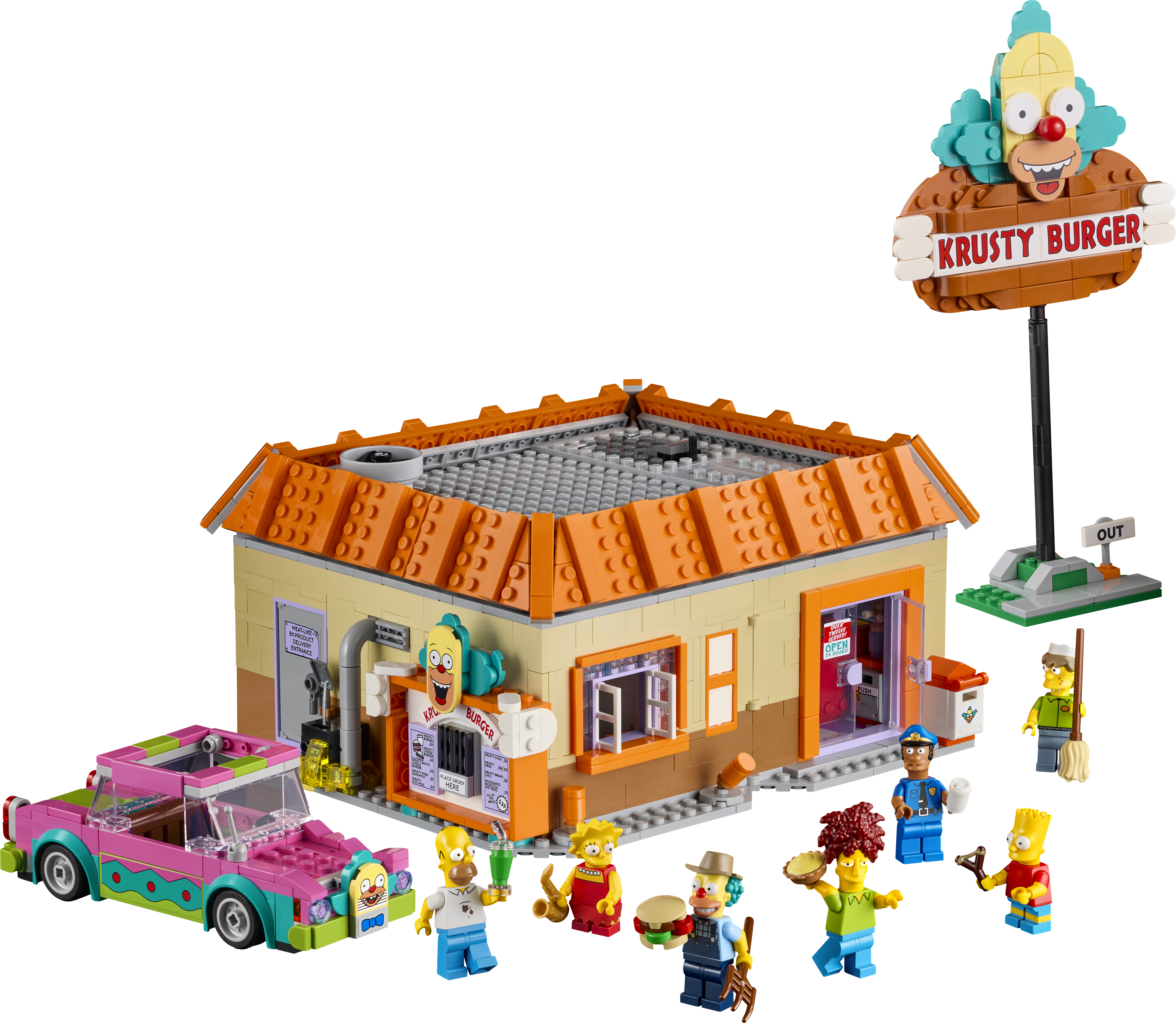 LEGO set 10352-1 The Simpsons: Krusty Burger - Image 1
