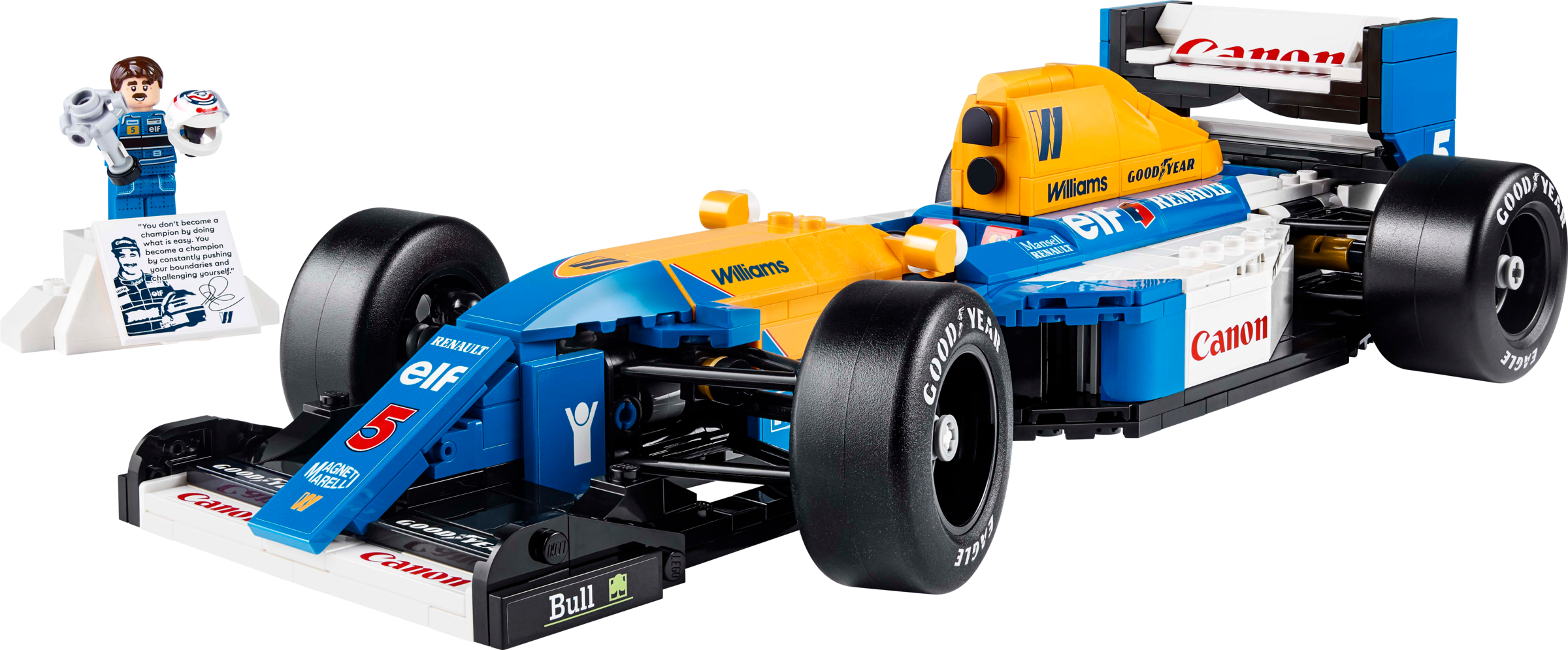 LEGO set 10353-1 Williams Racing FW14B & Nigel Mansell - Image 1