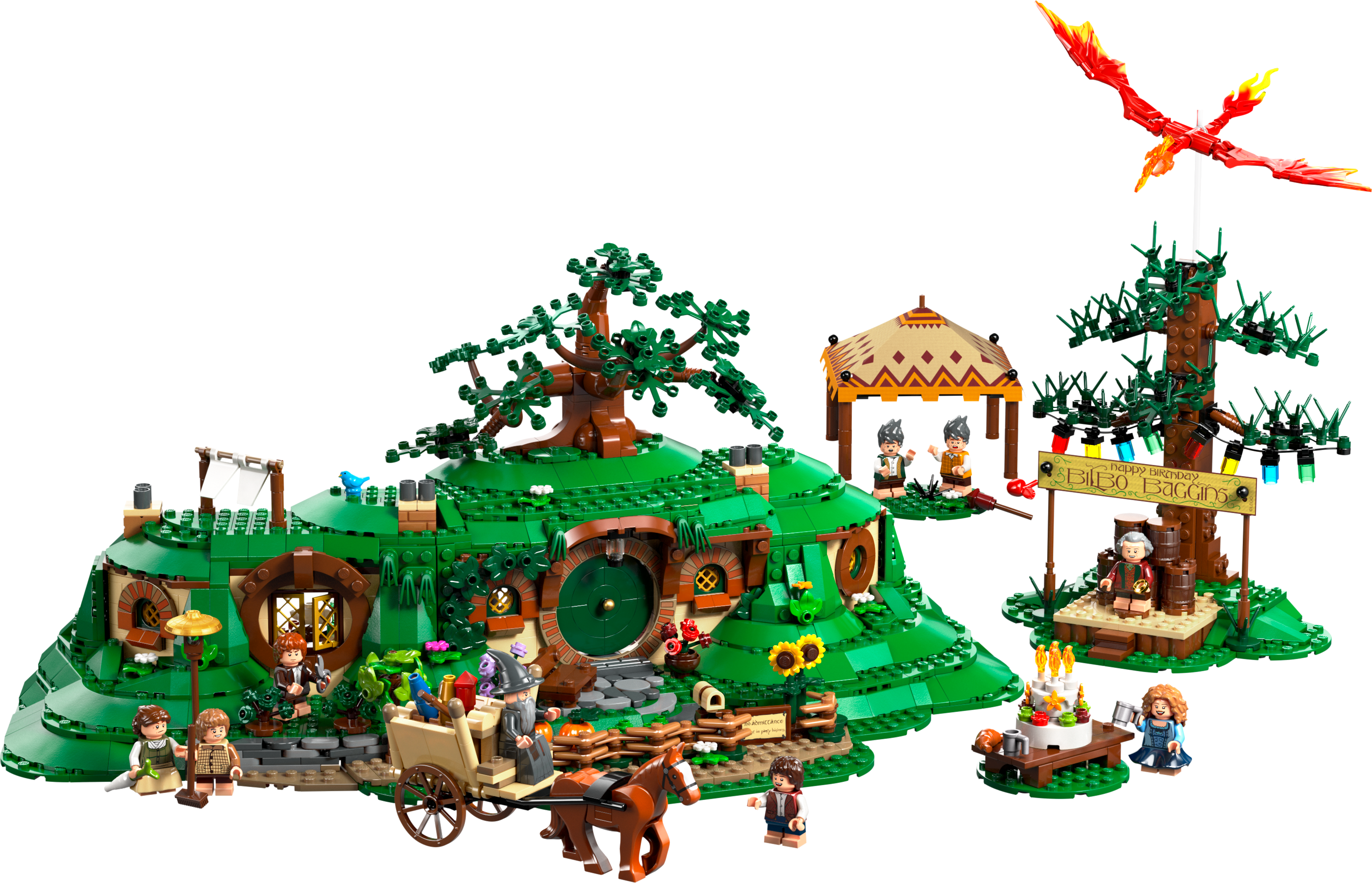 LEGO set 10354-1 The Lord of the Rings: The Shire - Image 1