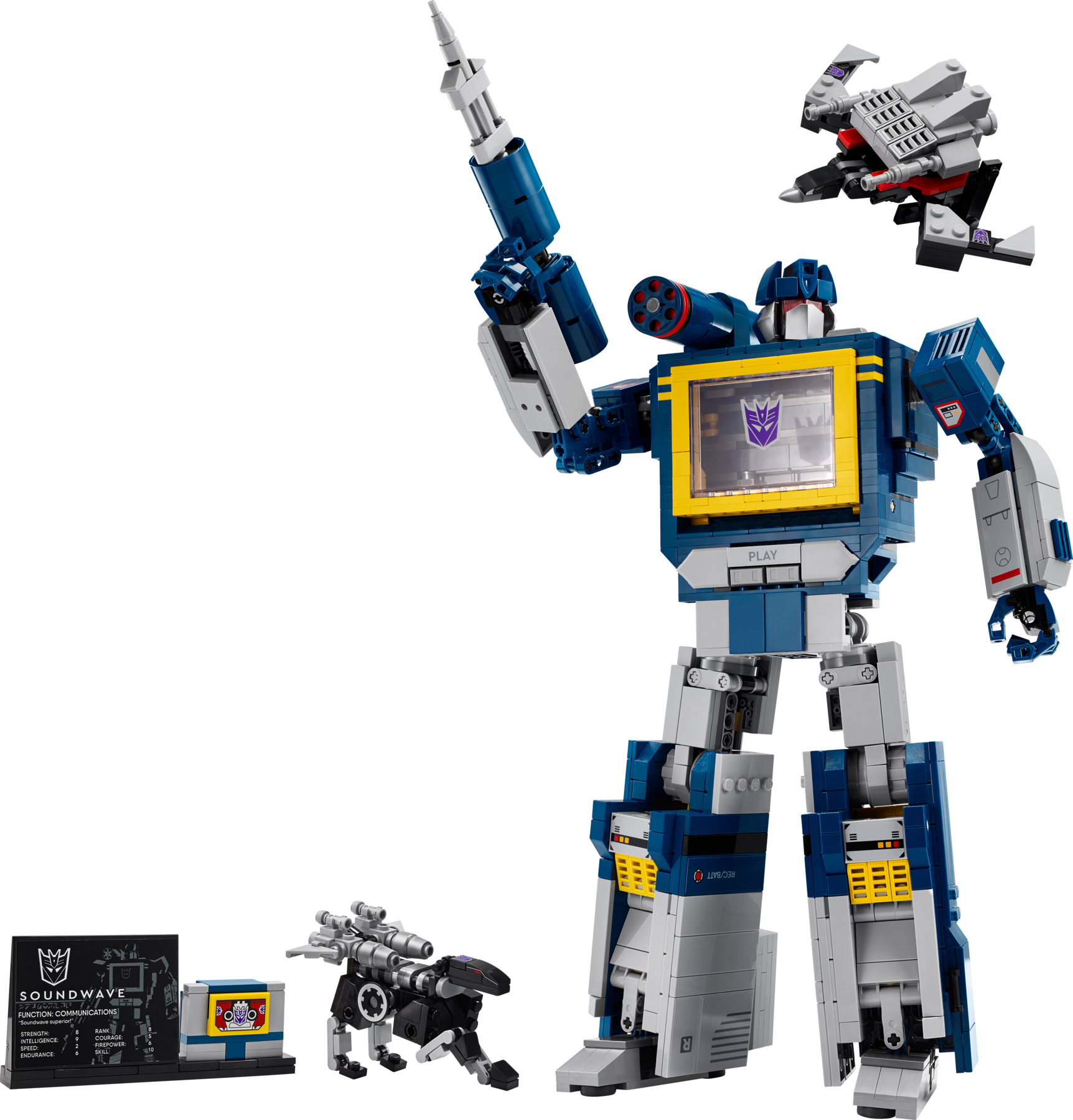 LEGO set 10358-1 Transformers: Soundwave - Image 1