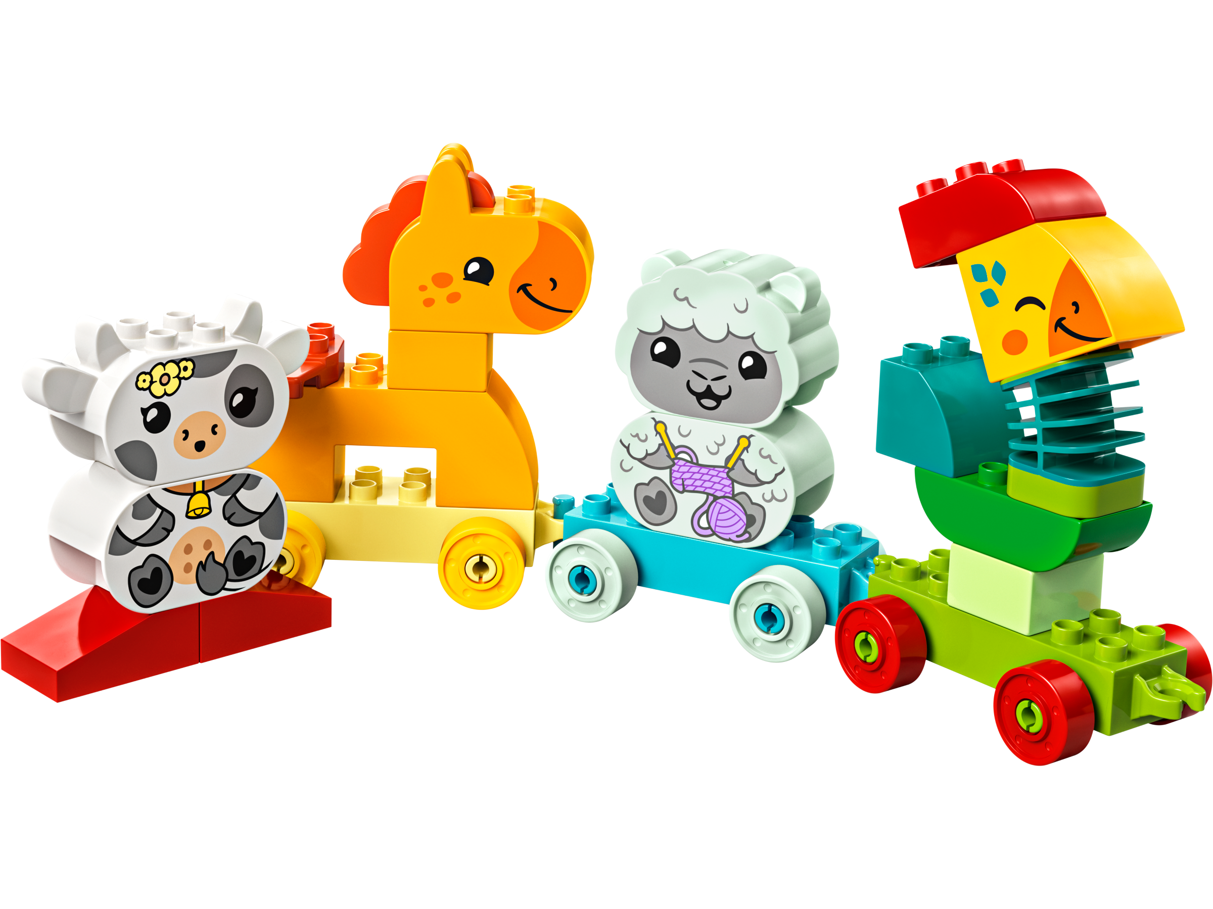 LEGO set 10412-1 Animal Train - Image 1