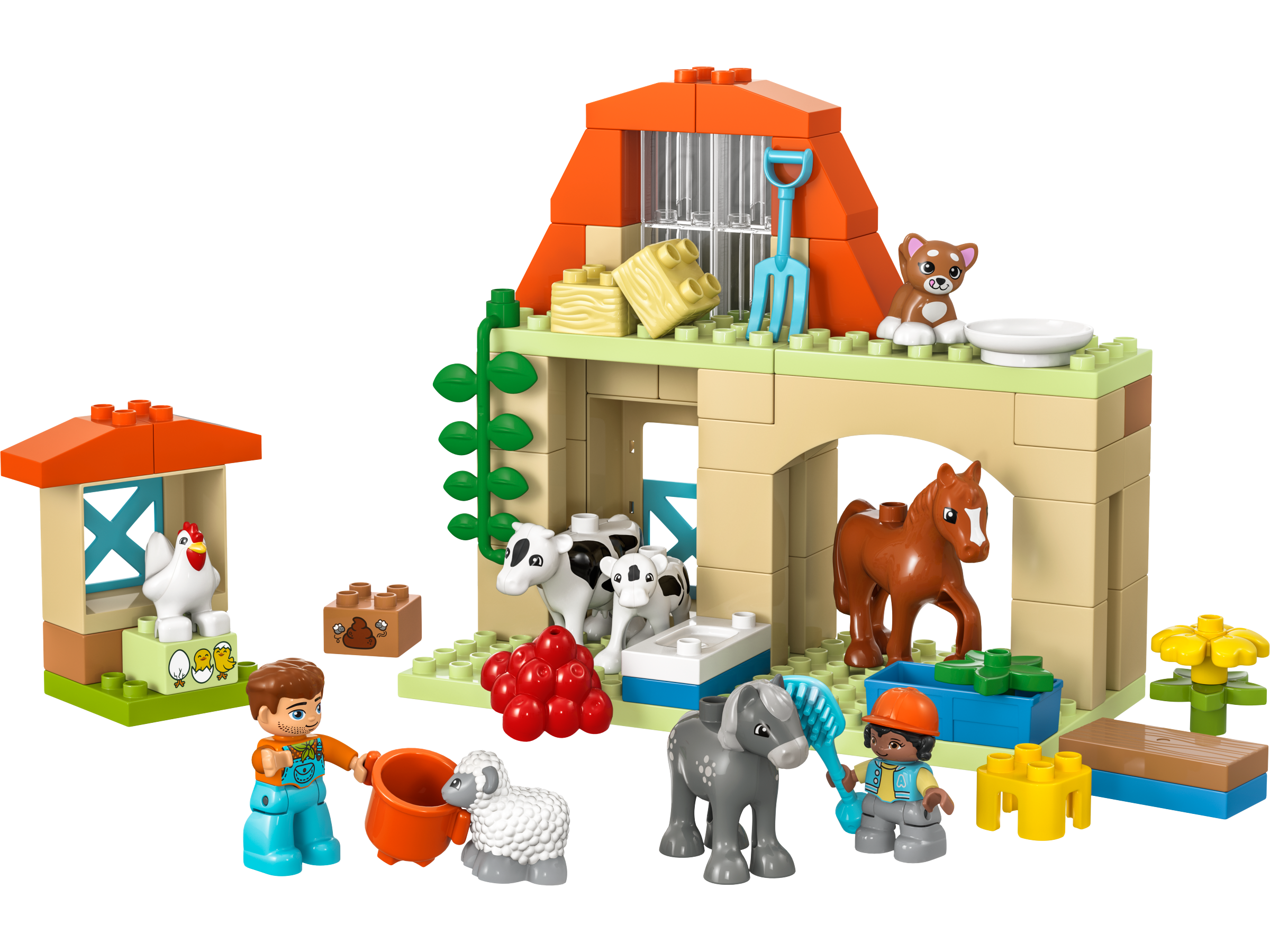 LEGO set 10416-1 Caring for Animals at the Farm - Image 1