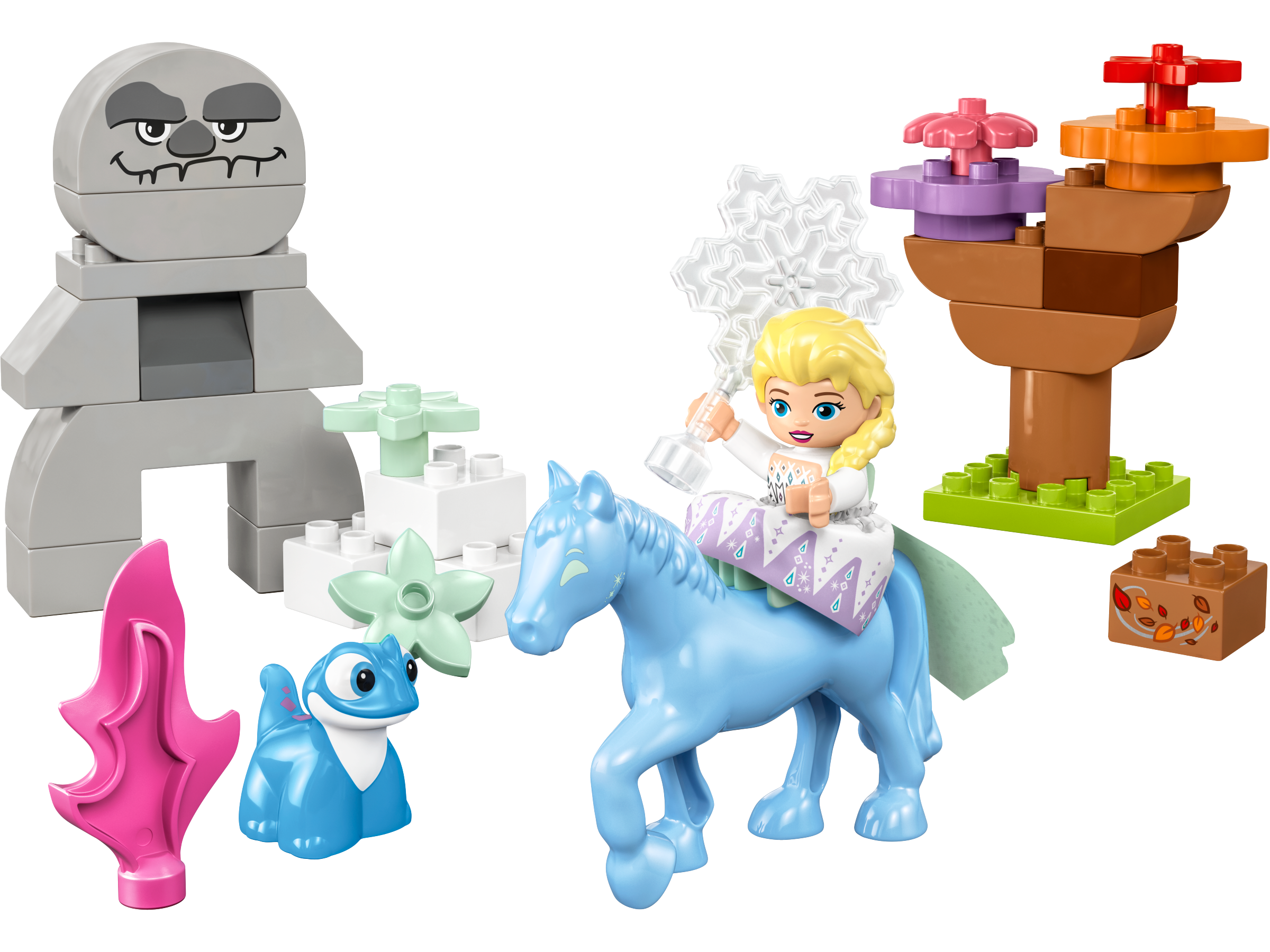 LEGO set 10418-1 Elsa & Bruni in the Enchanted Forest - Image 1