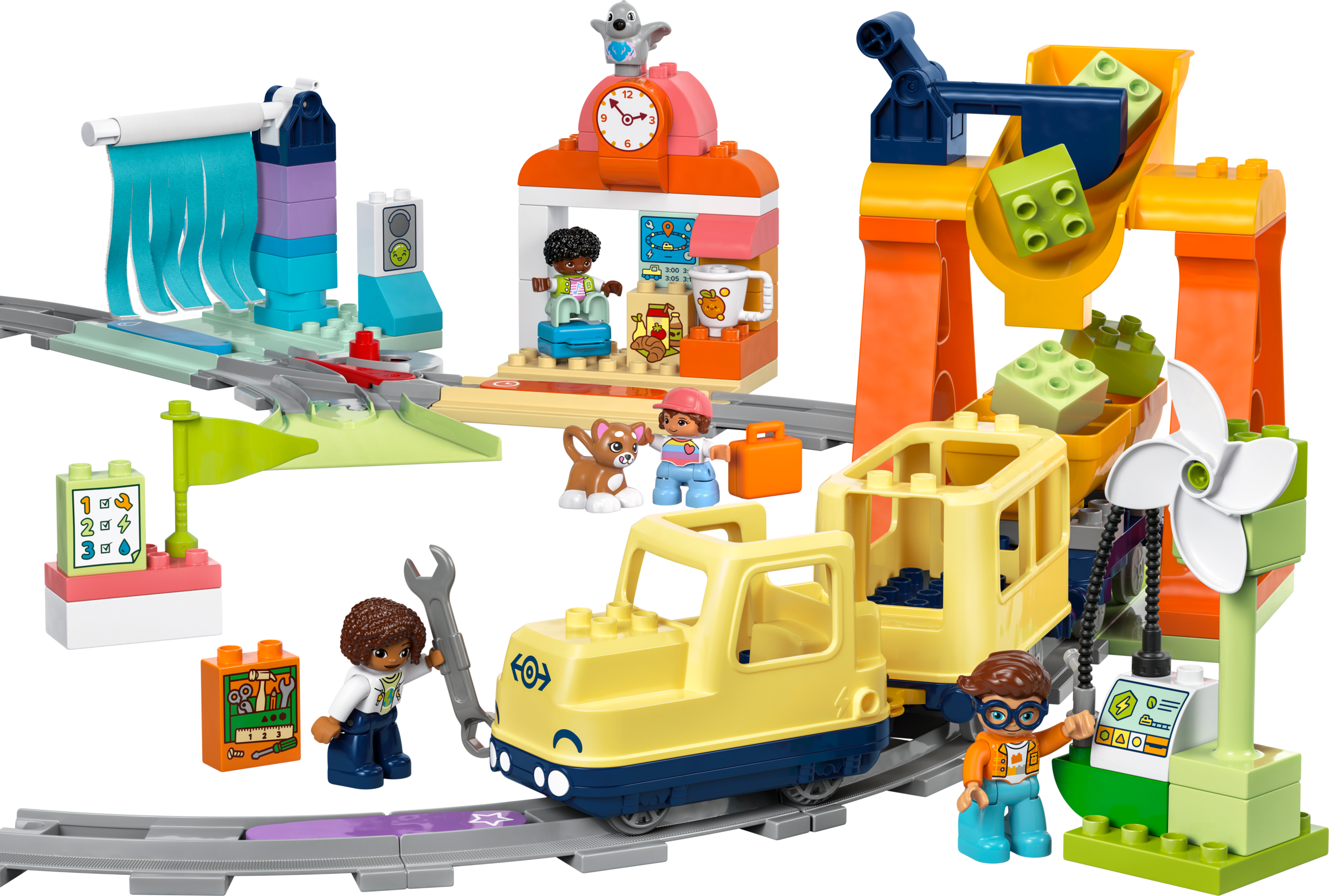 LEGO set 10428-1 Big Interactive Community Train - Image 1