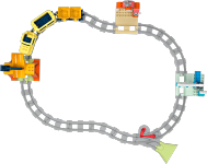 LEGO set 10428-1 Big Interactive Community Train - Image 6