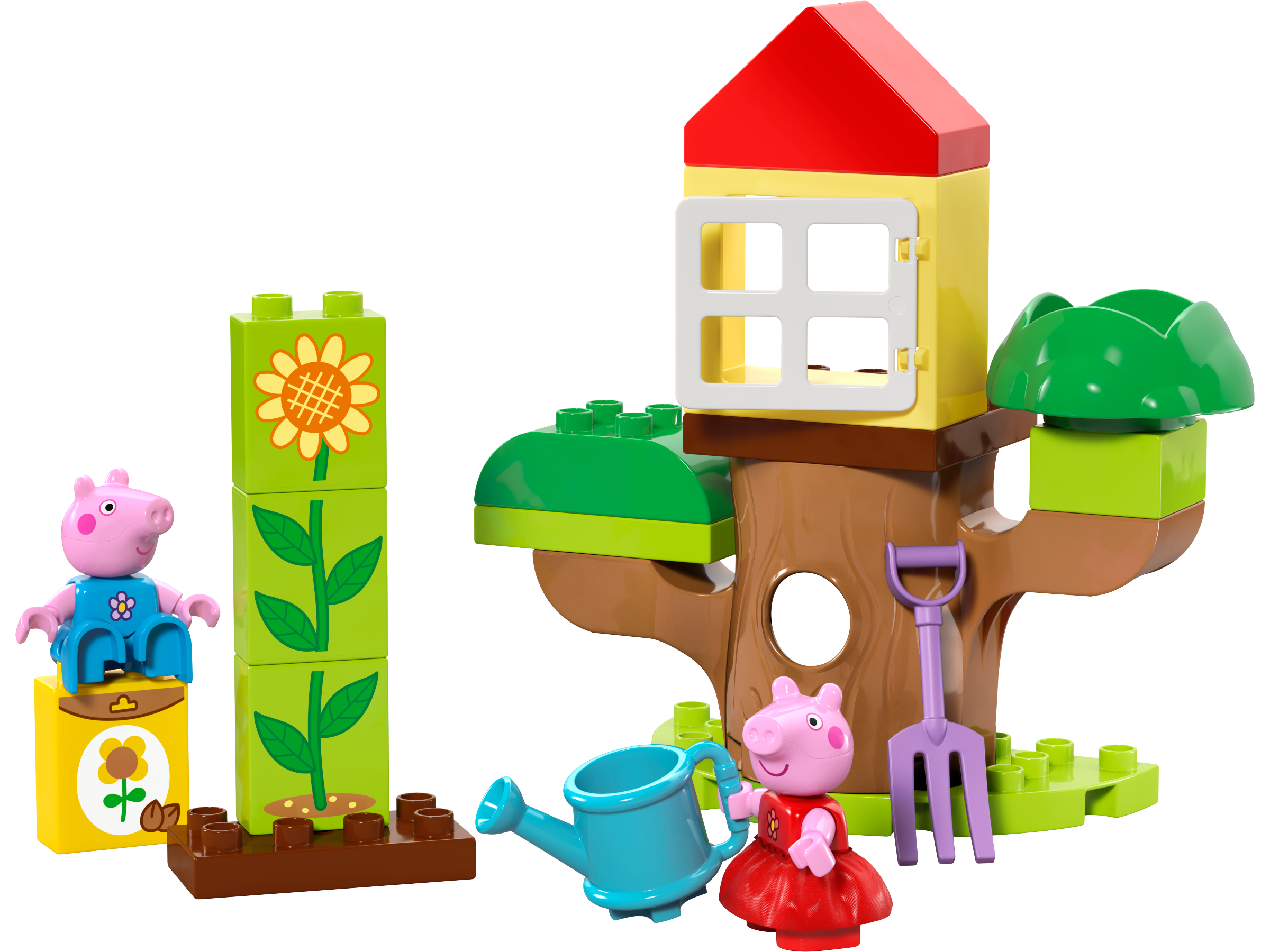 LEGO set 10431-1 Peppa Pig Garden and Tree House - Image 1