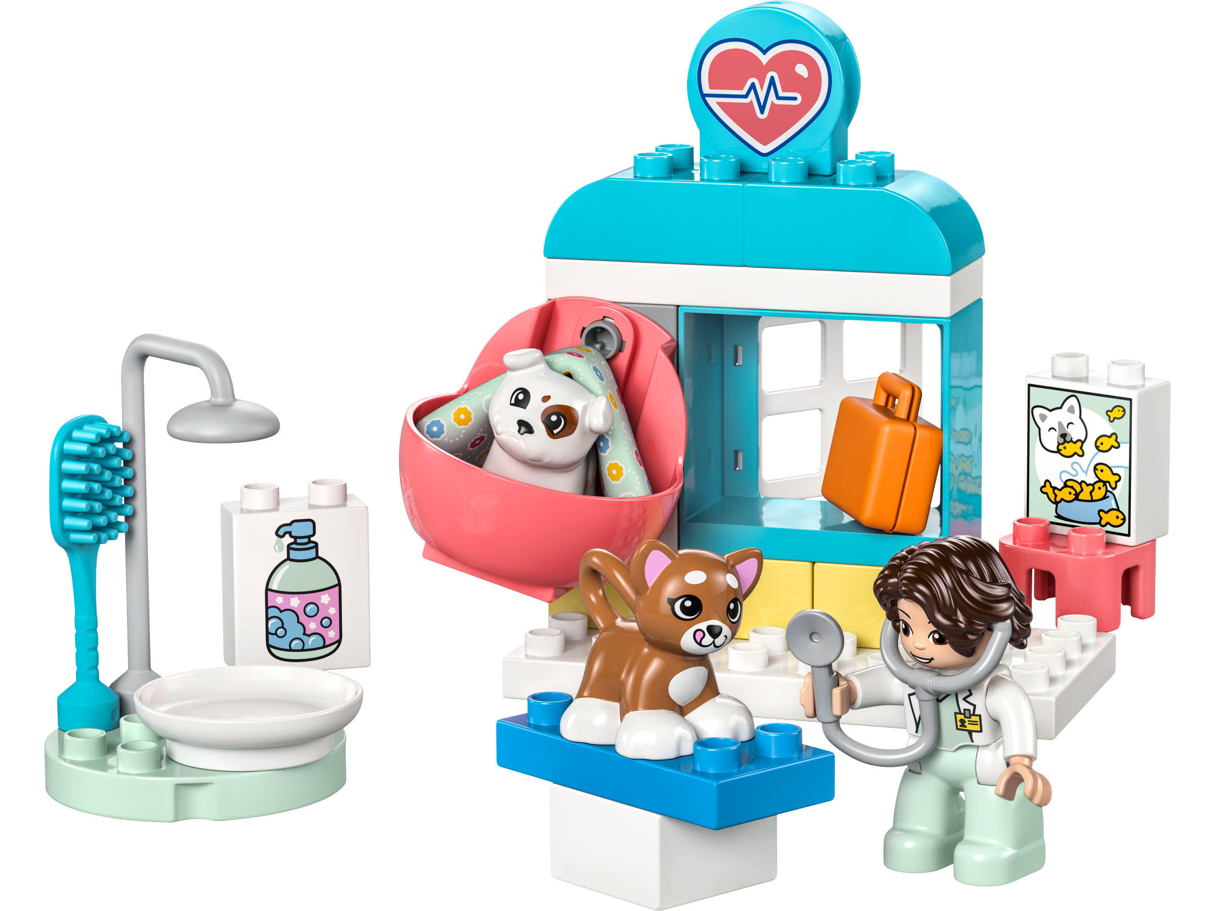 LEGO set 10438-1 Visit to the Vet Clinic - Image 1