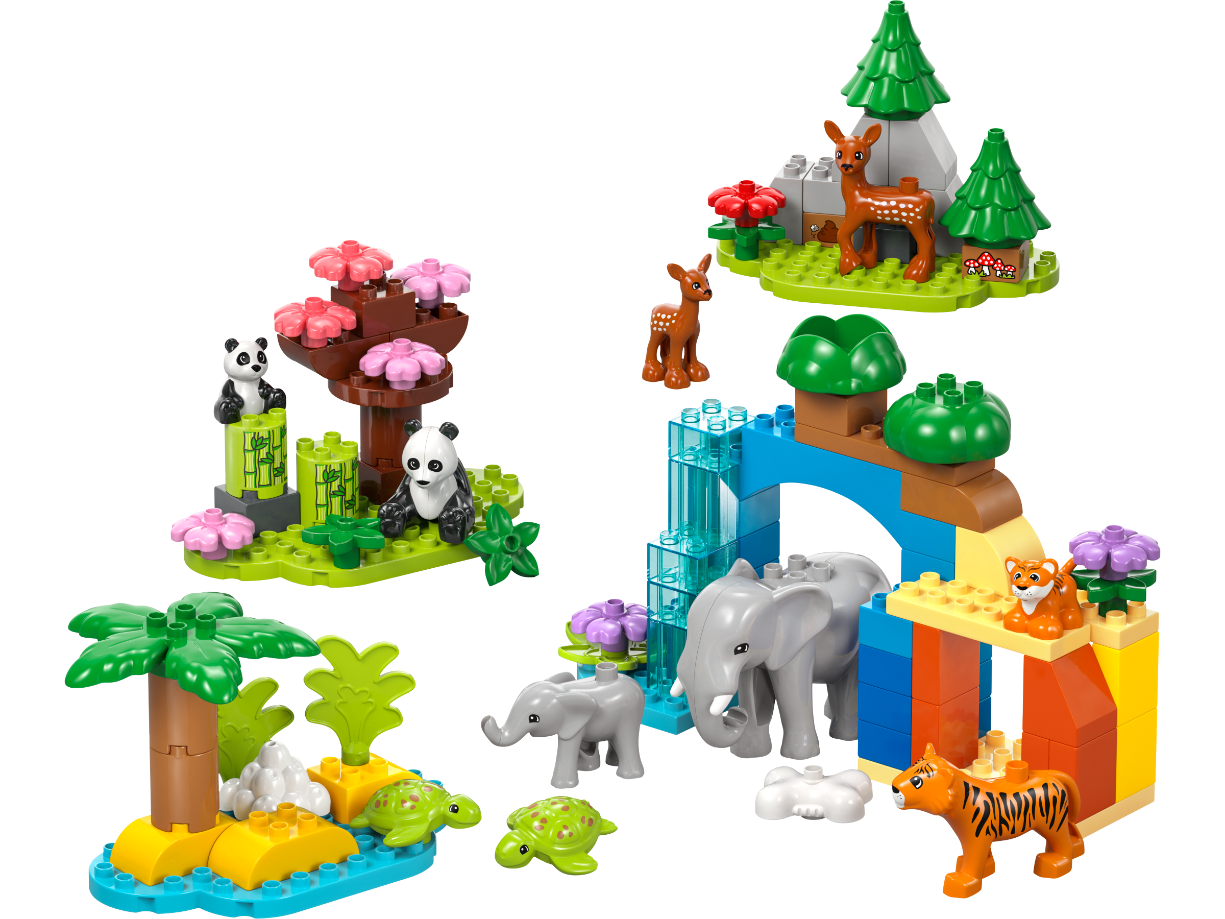 LEGO set 10446-1 3in1 Wild Animal Families - Image 1