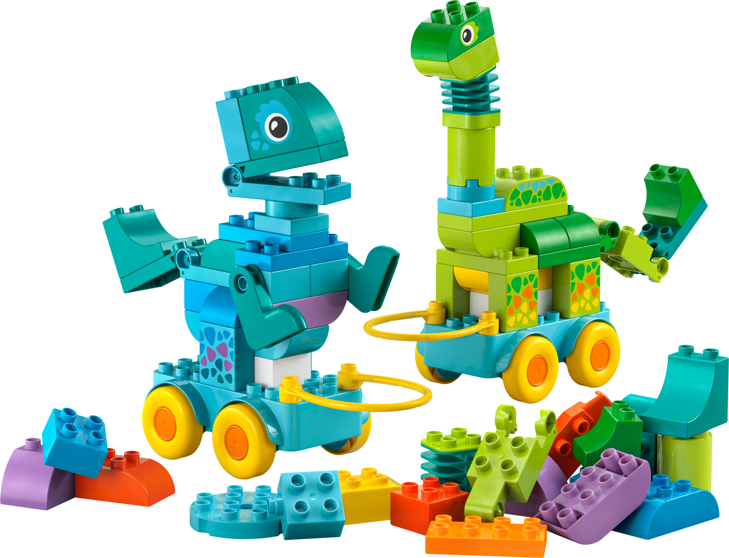 LEGO set 10451-1 3in1 Dinosaurs on Wheels - Image 1