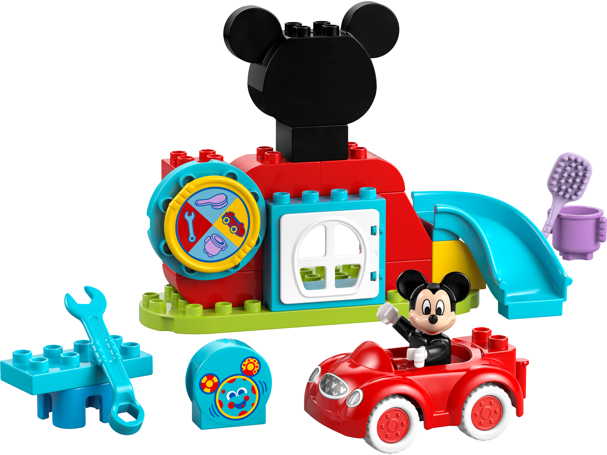LEGO set 10454-1 Mickey Mouse Clubhouse & Car - Image 1