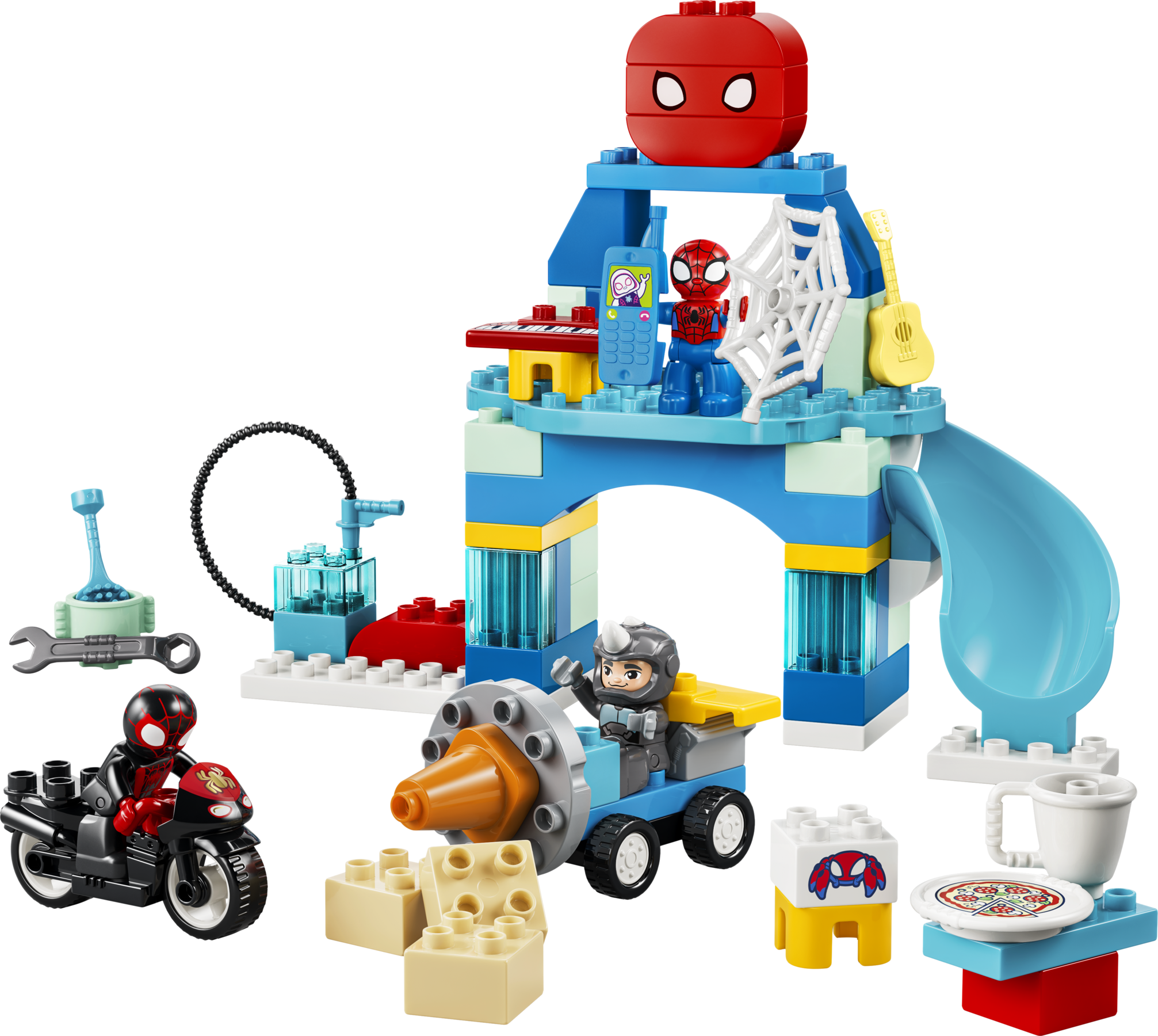 LEGO set 10464-1 Team Spidey Webquarters - Image 1