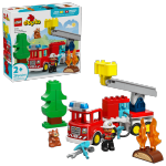 LEGO set 10473-1 Fire Truck with Hose and Firefighter - Image 2