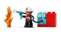 LEGO set 10473-1 Fire Truck with Hose and Firefighter - Image 4