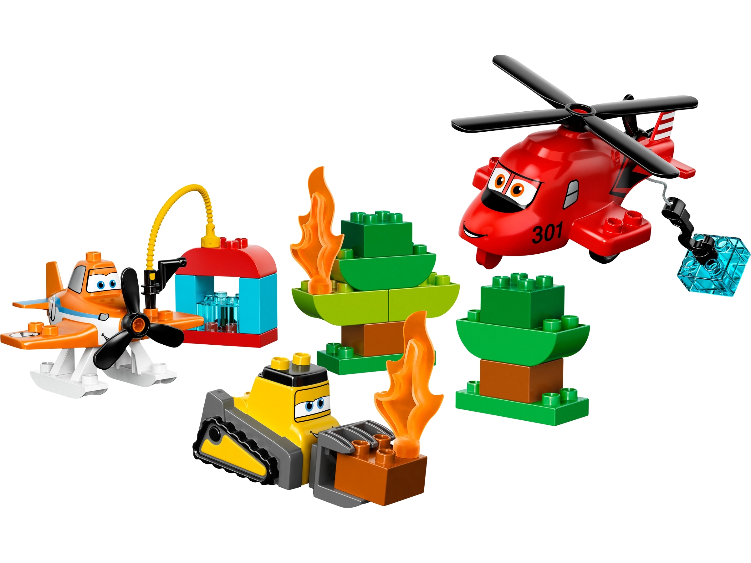 LEGO set 10538-1 Fire and Rescue Team - Image 1