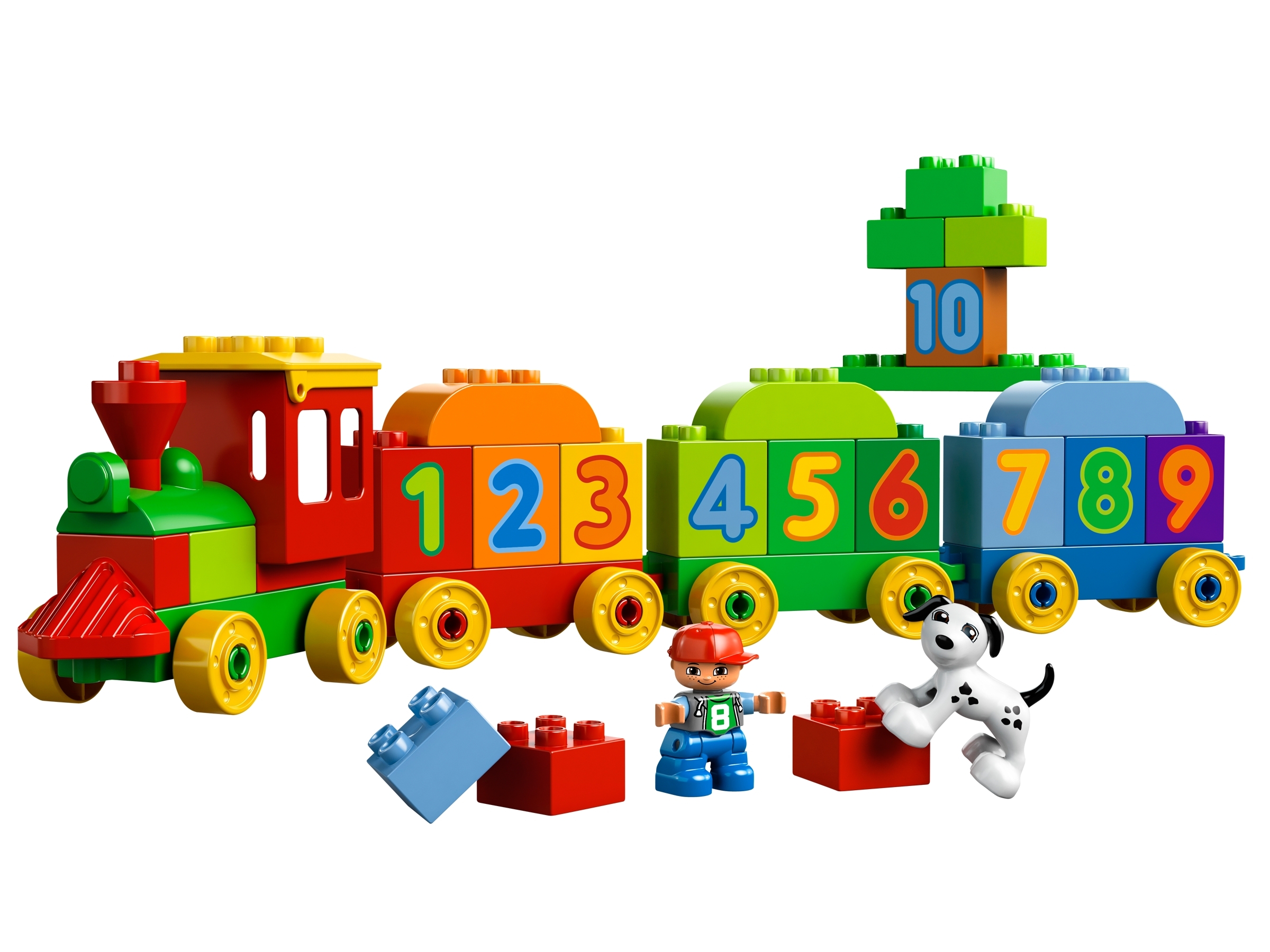 LEGO set 10558-1 Number Train - Image 1