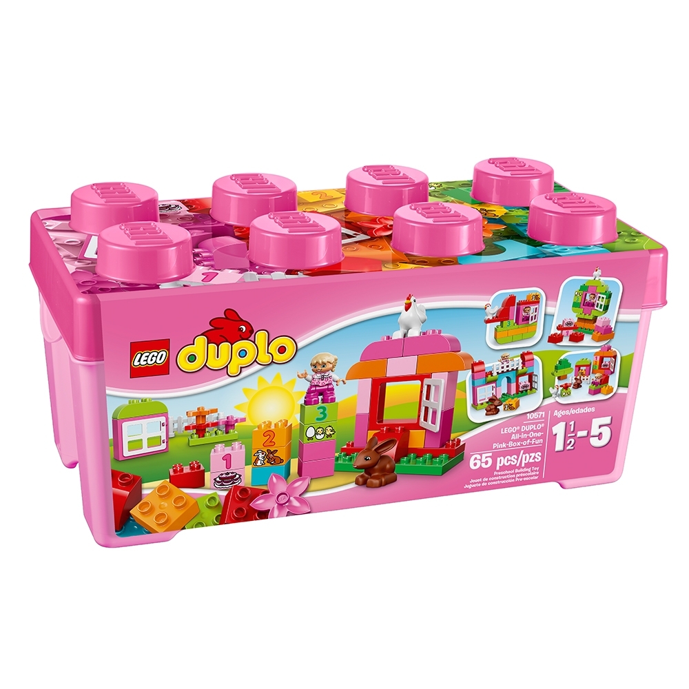 LEGO set 10571-1 All-in-One-Pink-Box-of-Fun - Image 1