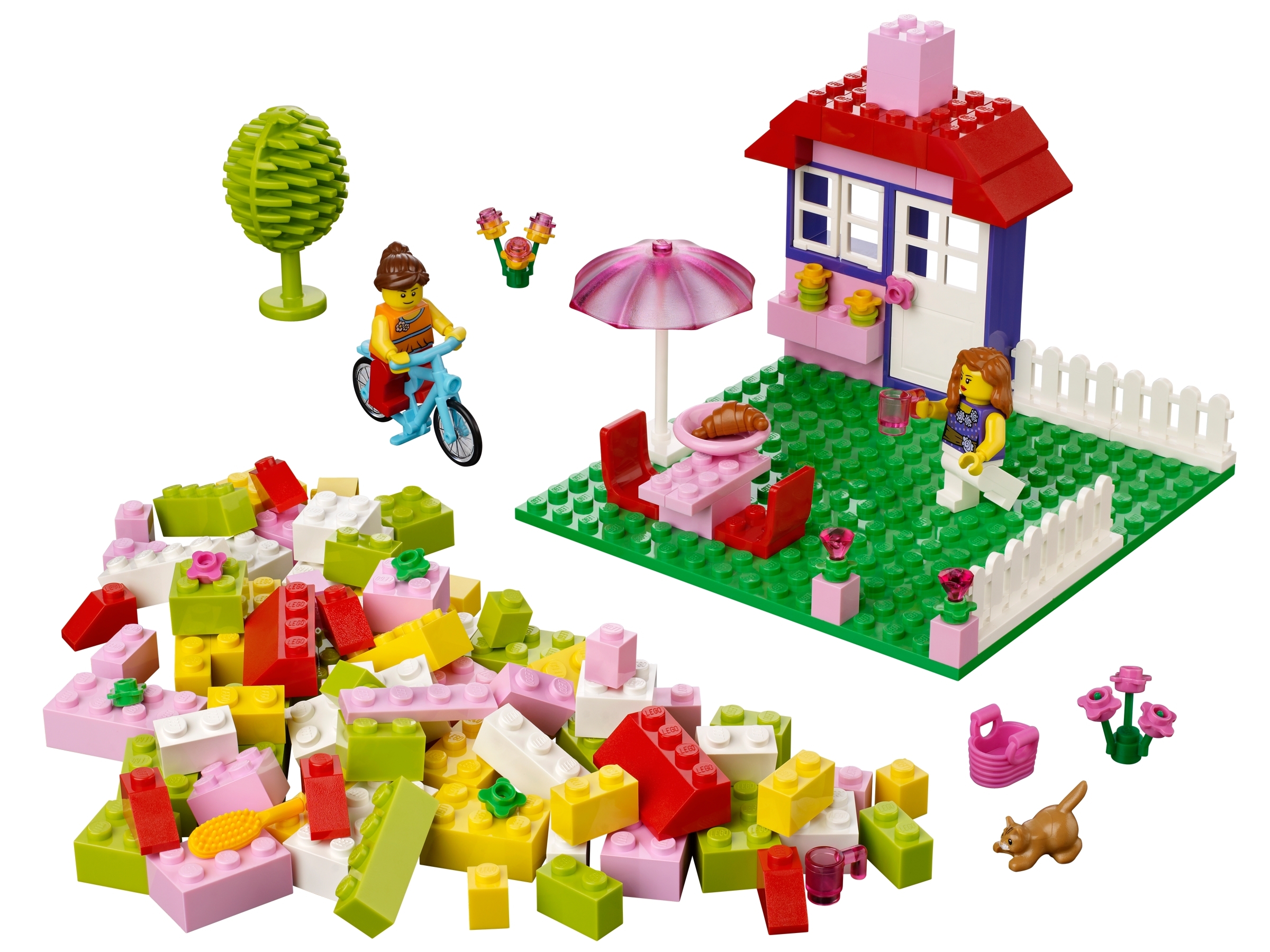 LEGO set 10660-1 Pink Suitcase - Image 1