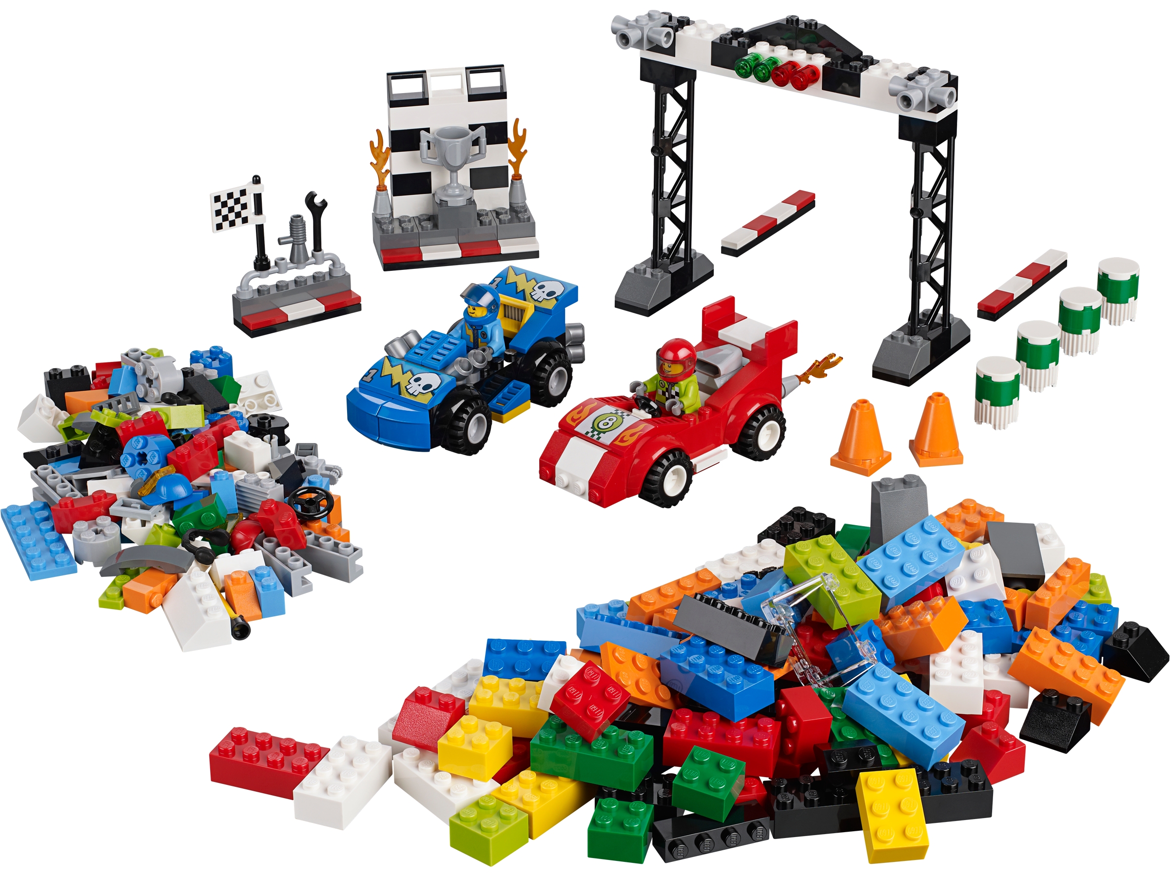 LEGO set 10673-1 Race Car Rally - Image 1