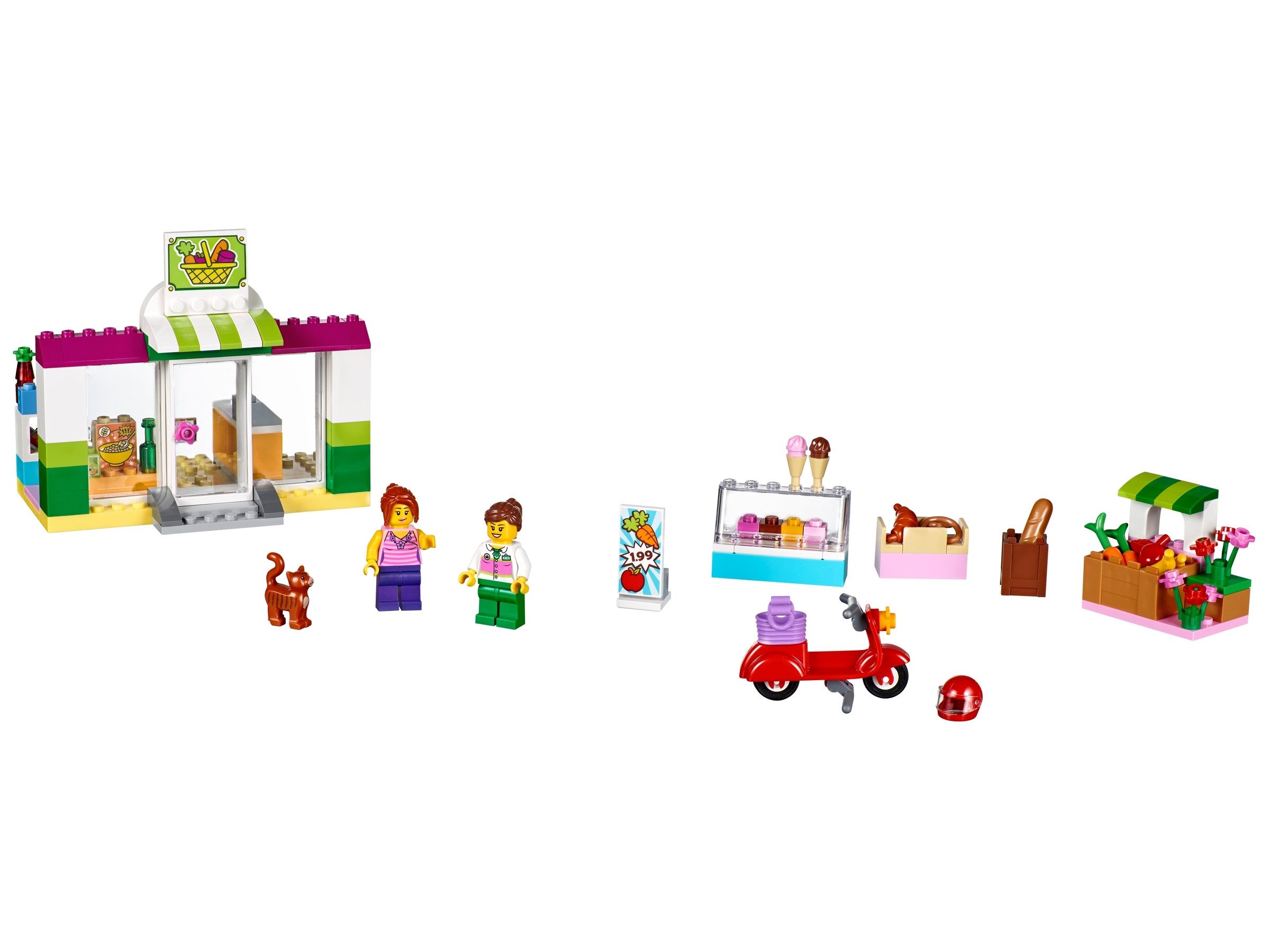 LEGO set 10684-1 Supermarket Suitcase - Image 1