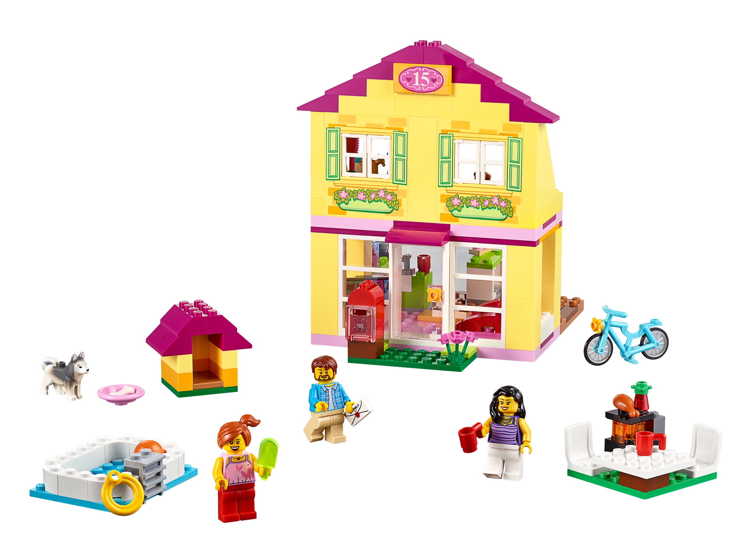 LEGO set 10686-1 Family House - Image 1