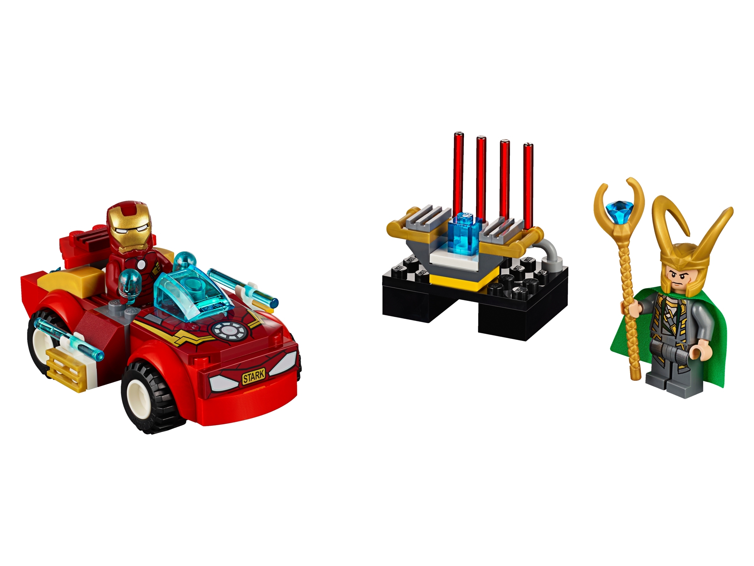 LEGO set 10721-1 Iron Man vs. Loki - Image 1