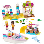 LEGO set 10747-1 Andrea and Stephanie's Beach Holiday - Image 1