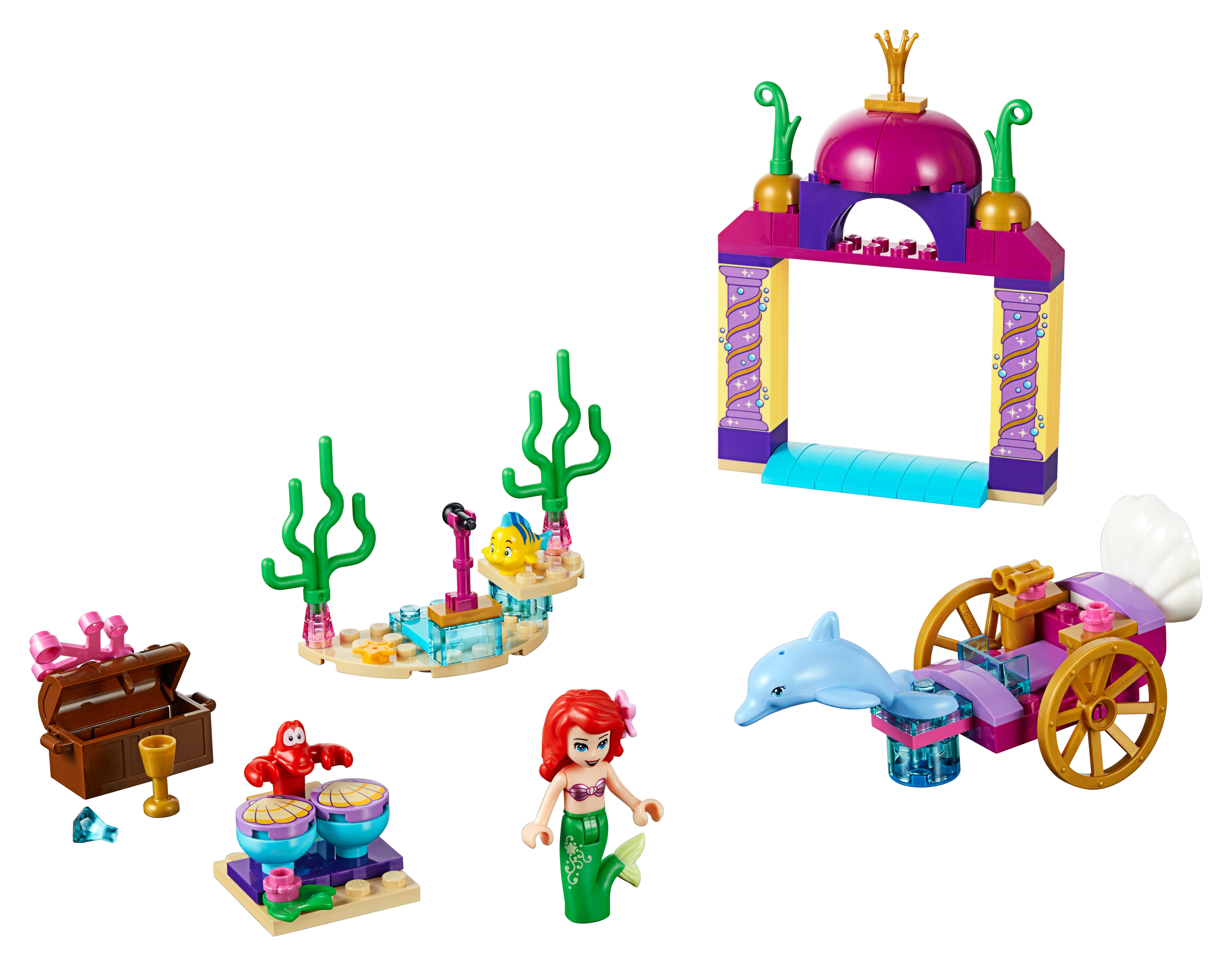 LEGO set 10765-1 Ariel's Underwater Concert - Image 1