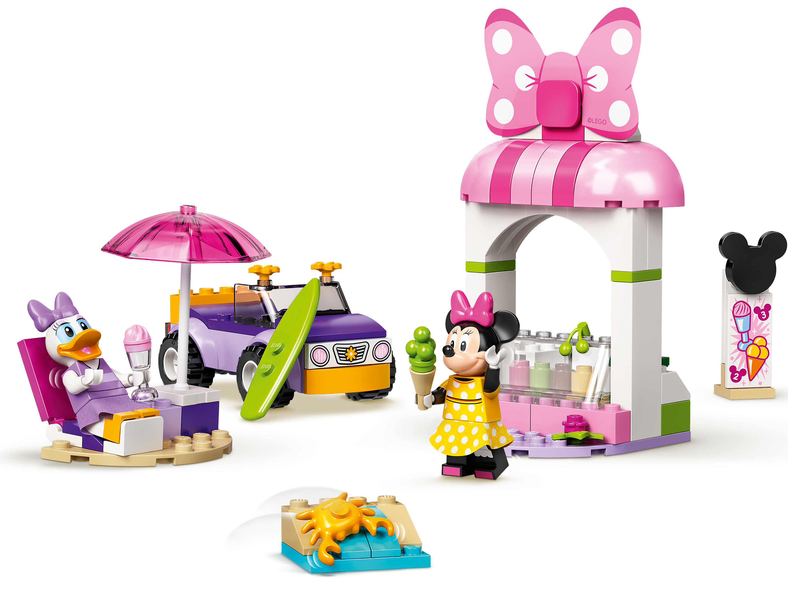 LEGO set 10773-1 Minnie Mouse's Ice Cream Shop - Image 1