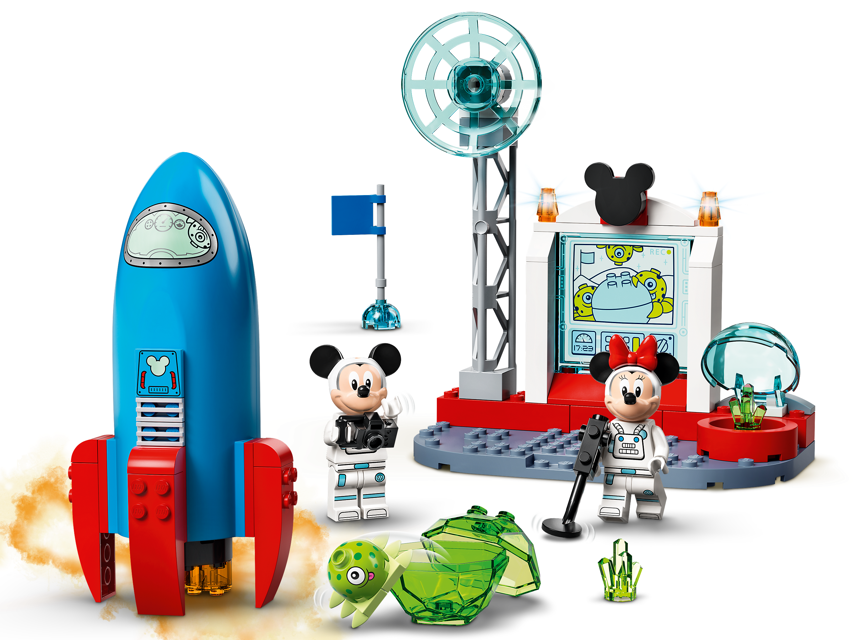 LEGO set 10774-1 Mickey Mouse & Minnie Mouse's Space Rocket - Image 1