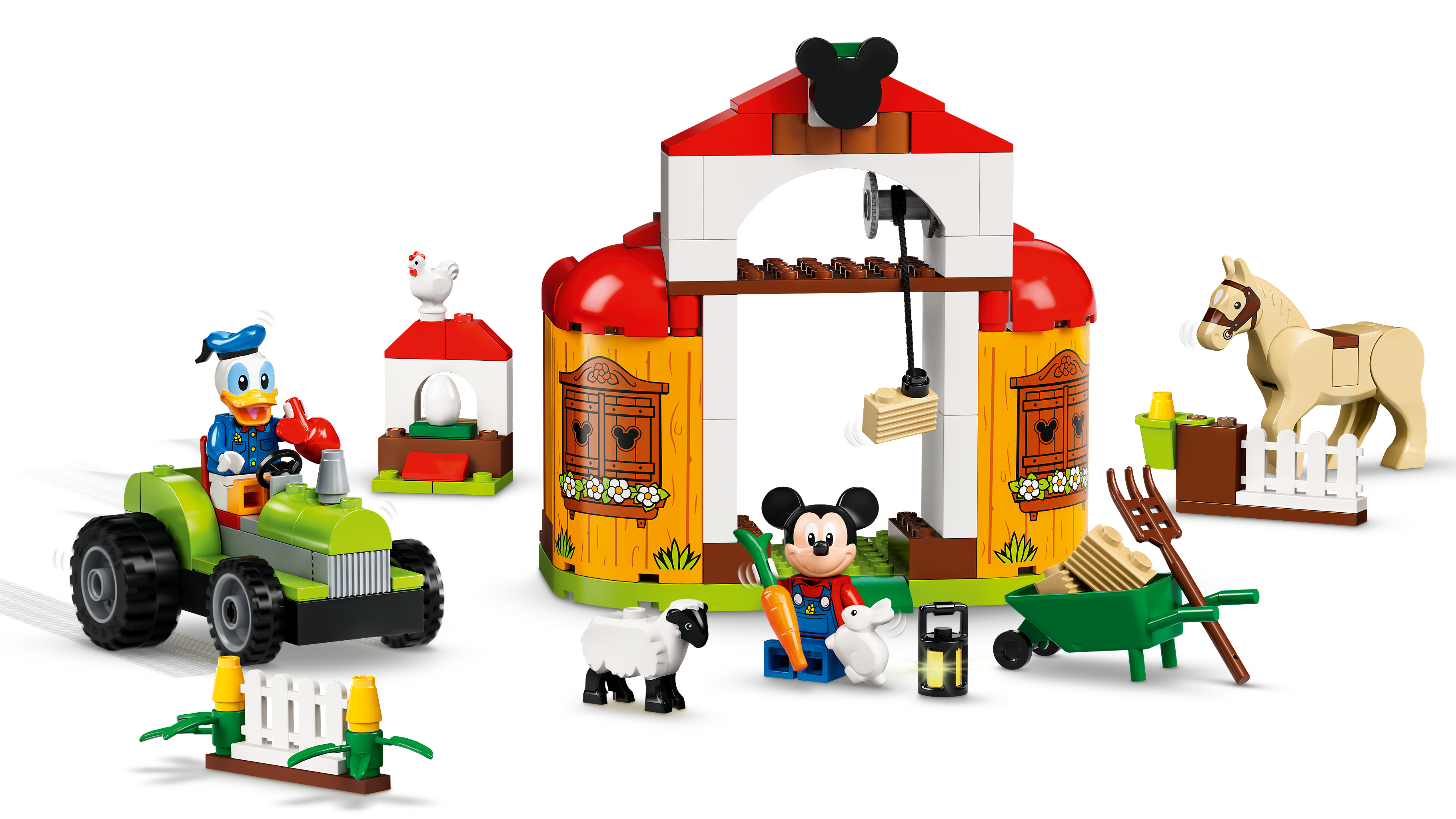 LEGO set 10775-1 Mickey Mouse & Donald Duck's Farm - Image 1