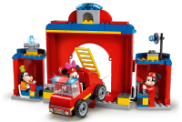 LEGO set 10776-1 Mickey & Friends Fire Truck & Station - Image 5