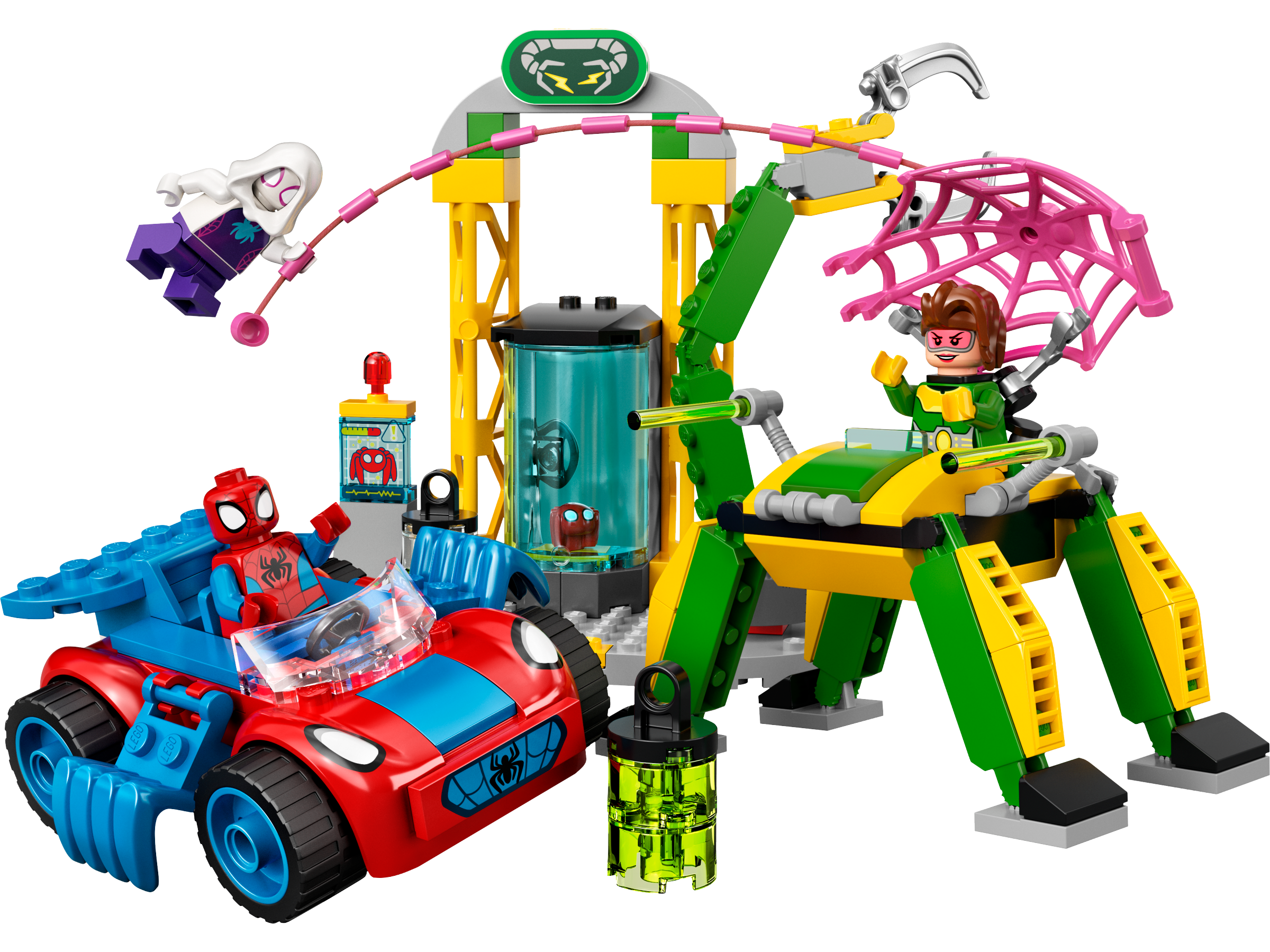 LEGO set 10783-1 Spider-Man at Doc Ock's Lab - Image 1