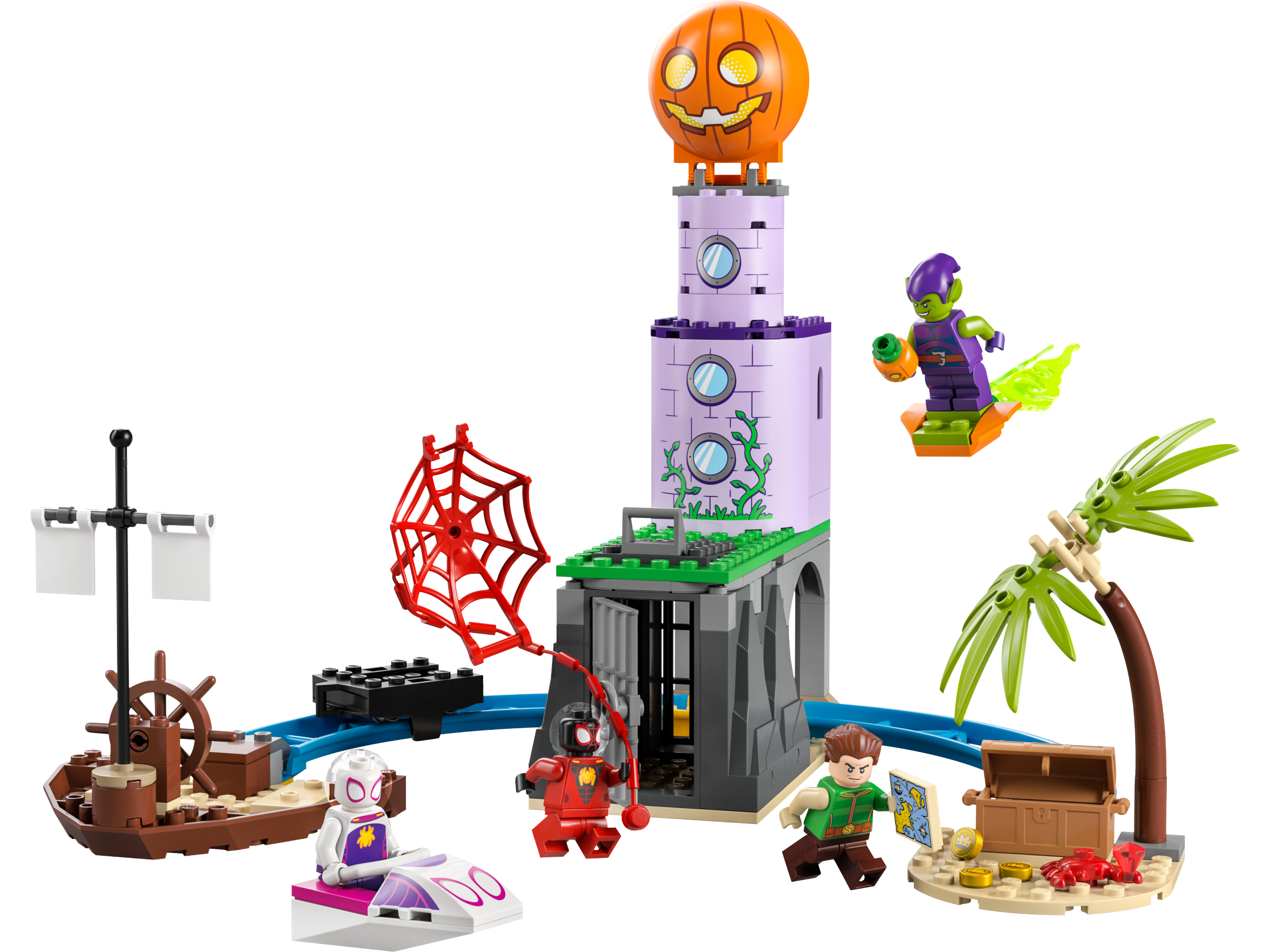 LEGO set 10790-1 Team Spidey at Green Goblin's Lighthouse - Image 1