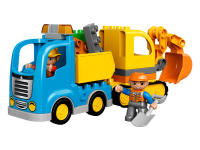 LEGO set 10812-1 Truck & Tracked Excavator - Image 9