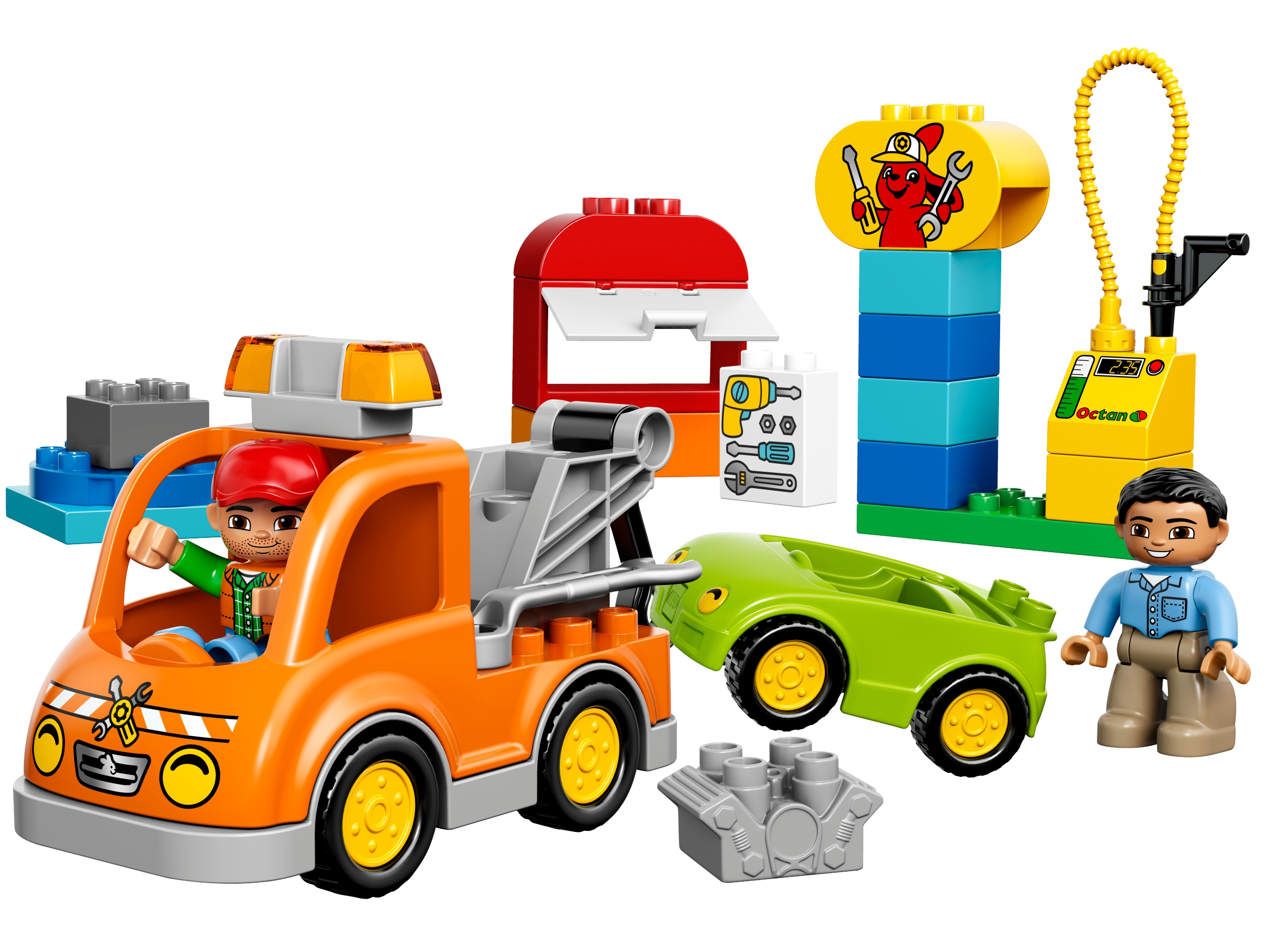 LEGO set 10814-1 Tow Truck - Image 1