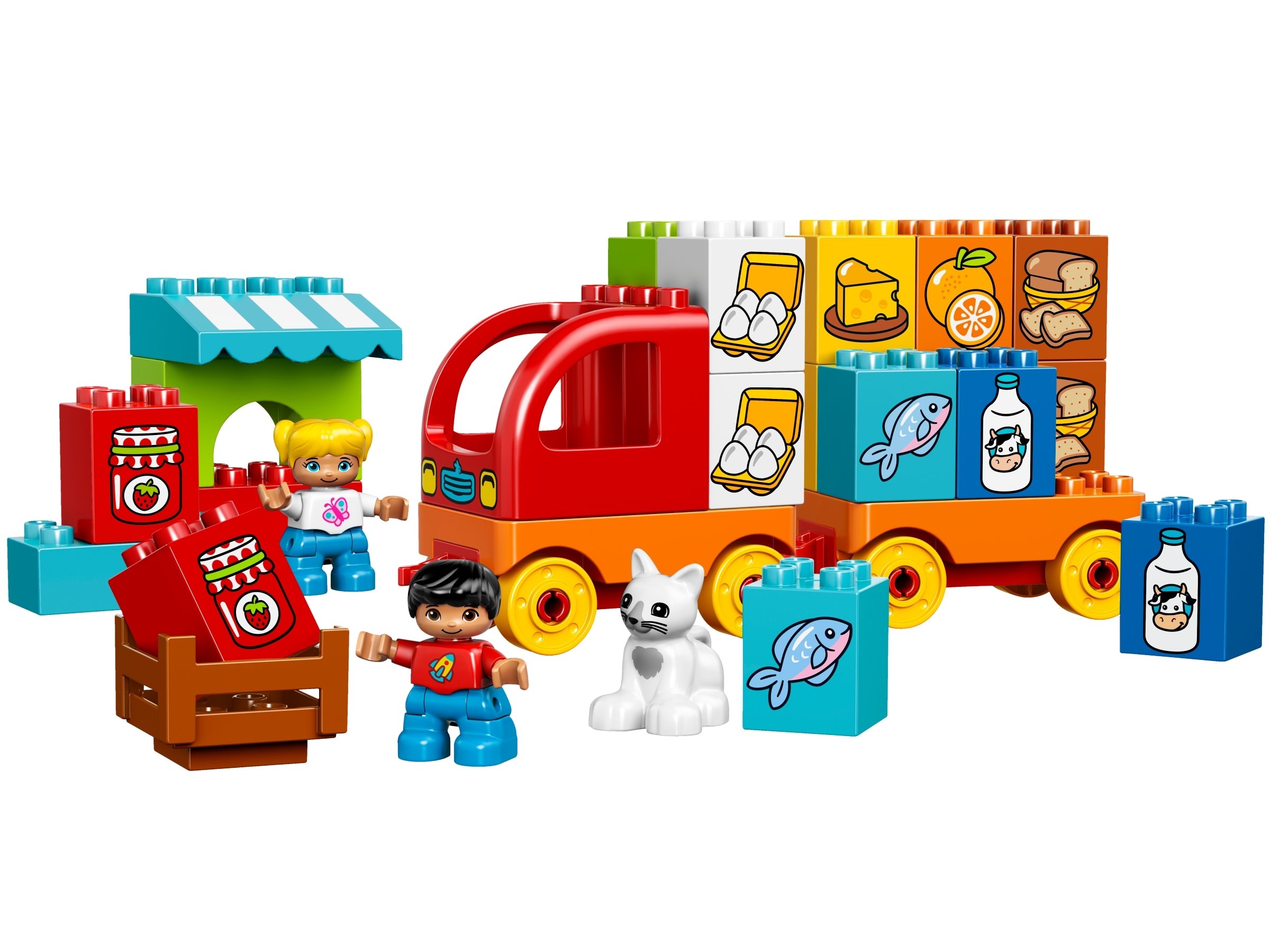 LEGO set 10818-1 My First Truck - Image 1