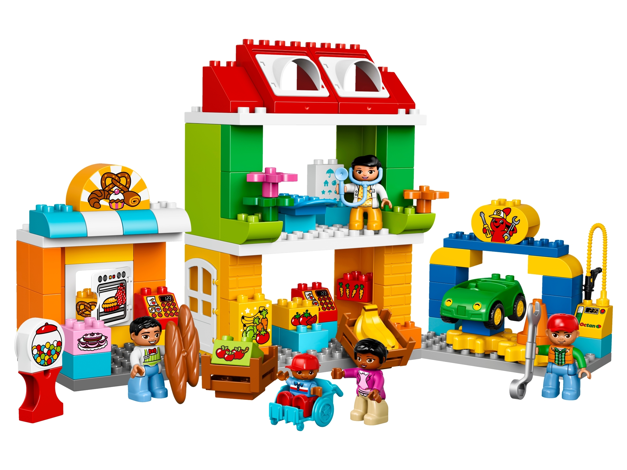 LEGO set 10836-1 Neighborhood (Town Square) - Image 1