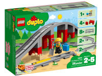 LEGO set 10872-1 Train Bridge and Tracks - Image 2