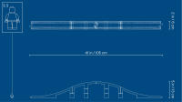 LEGO set 10872-1 Train Bridge and Tracks - Image 6