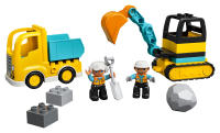 LEGO set 10931-1 Truck & Tracked Excavator - Image 3
