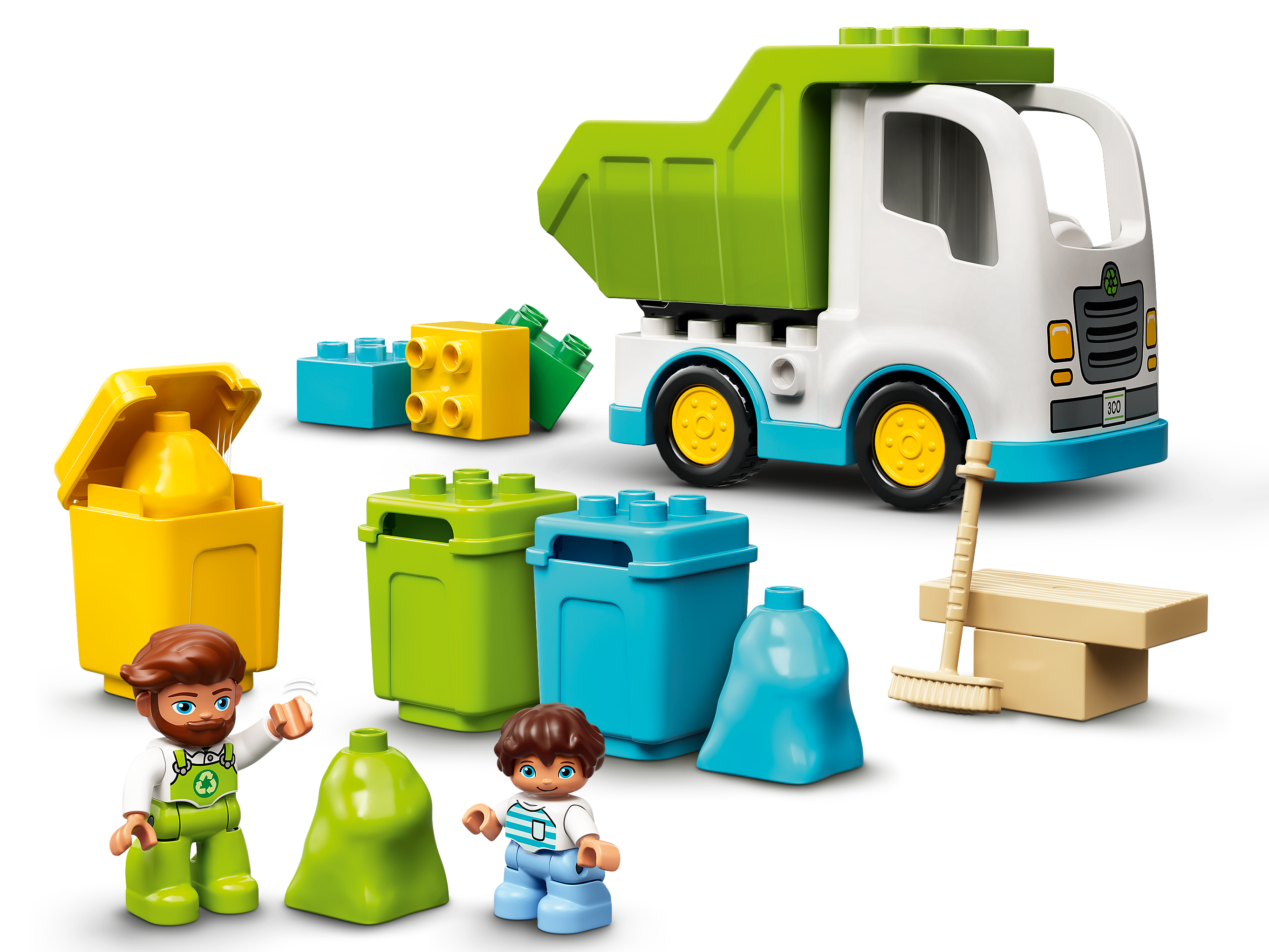 LEGO set 10945-1 Garbage Truck and Recycling - Image 1