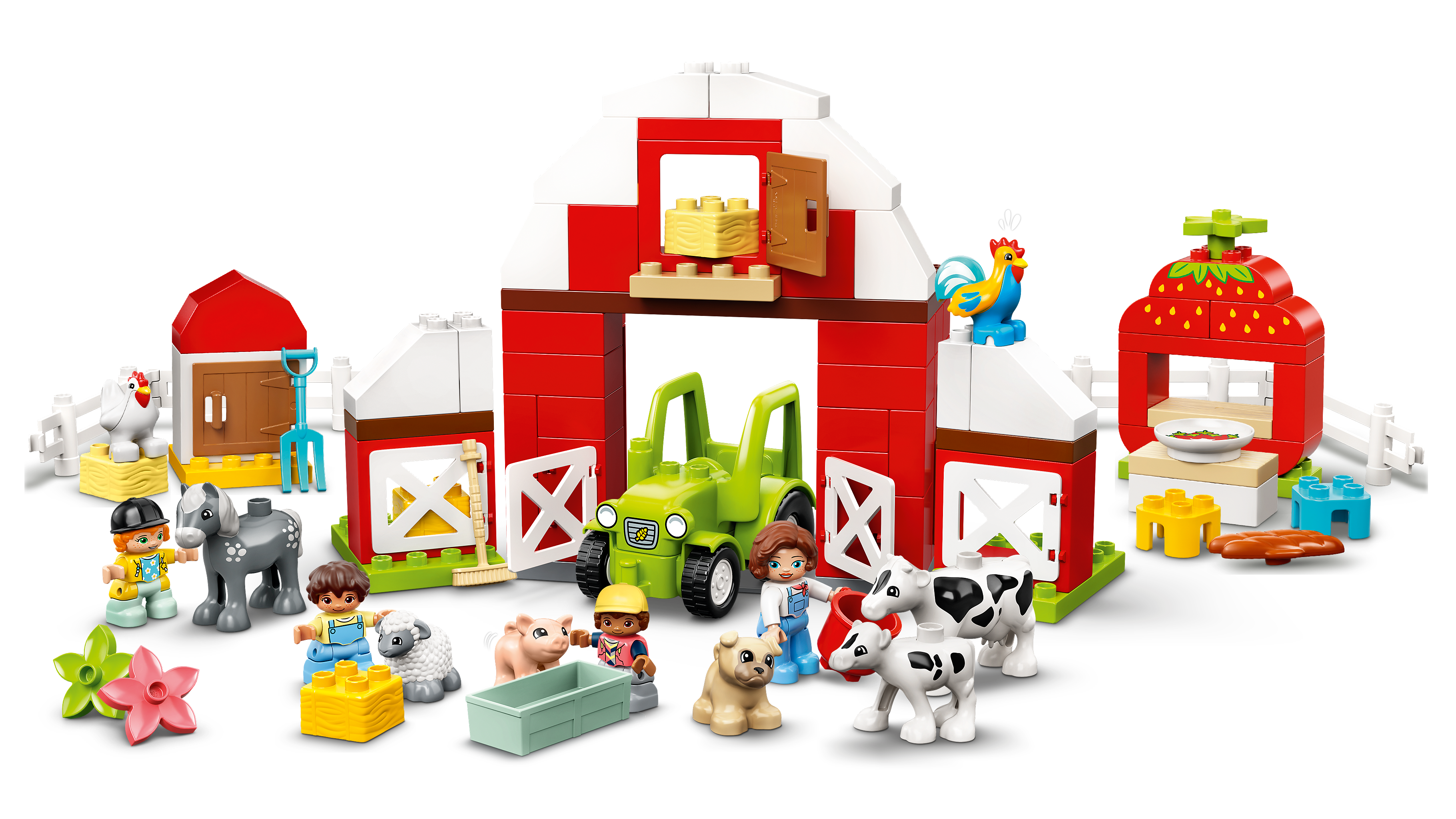 LEGO set 10952-1 Barn, Tractor & Farm Animal Care - Image 1