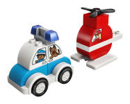 LEGO set 10957-1 Fire Helicopter & Police Car - Image 1
