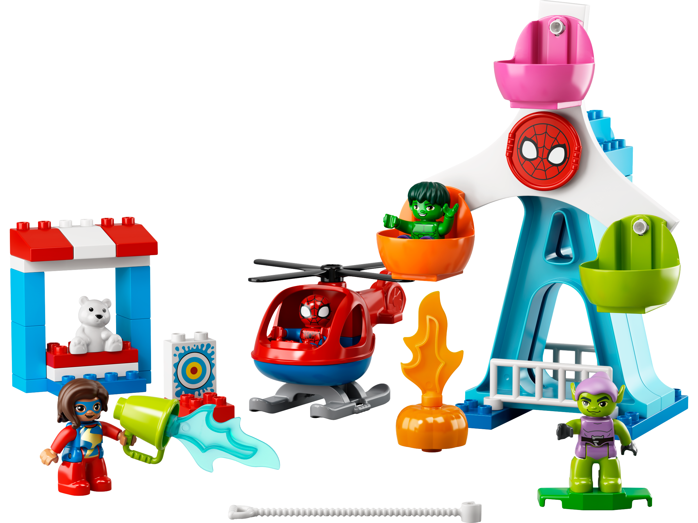 LEGO set 10963-1 Spider-Man & Friends: Funfair Adventure - Image 1